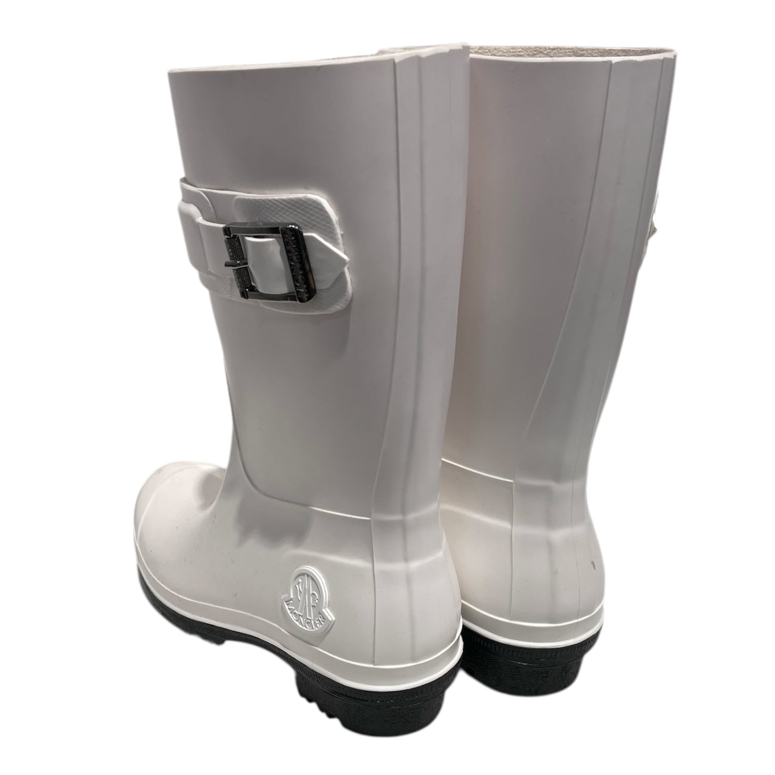 MONCLER/Shoes/US 6/WHT/Buckle Rain Boots view 2