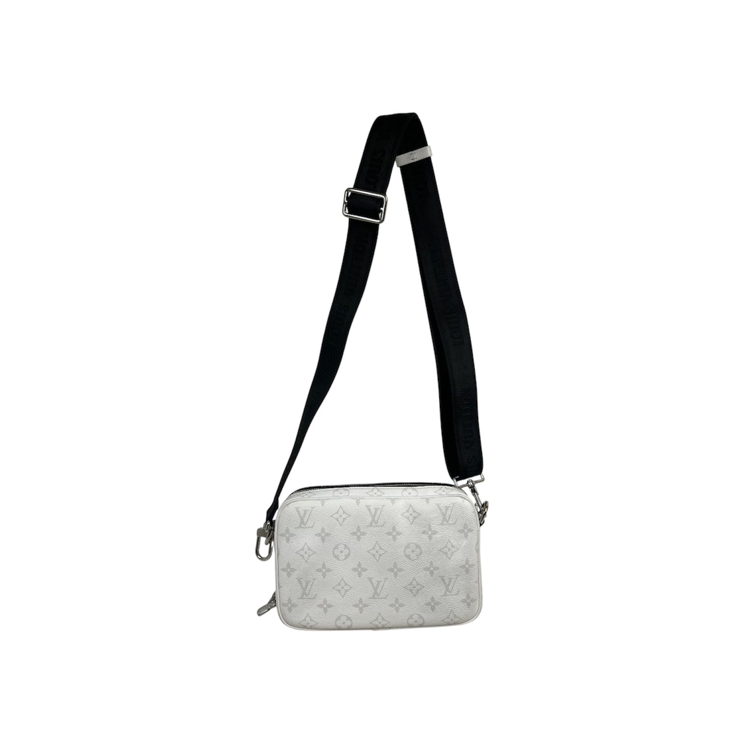 LOUIS VUITTON/Cross Body Bag/Monogram/Cowhide/WHT/TAIGA ALPHA MESSENGER BAG view 2
