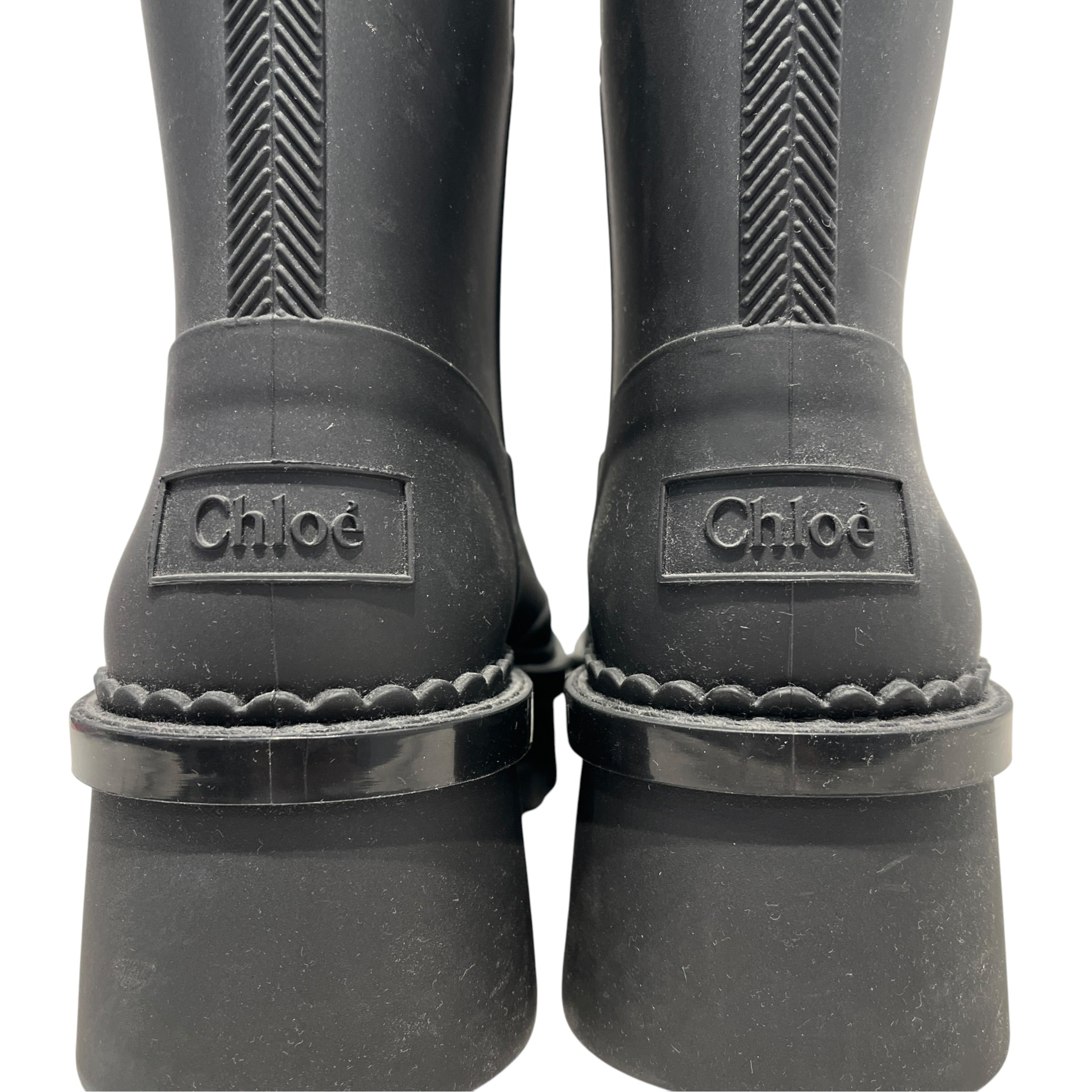 Chloe/Rain Boots/US 8.5/BLK/Raina Rain Rubber Boots view 5
