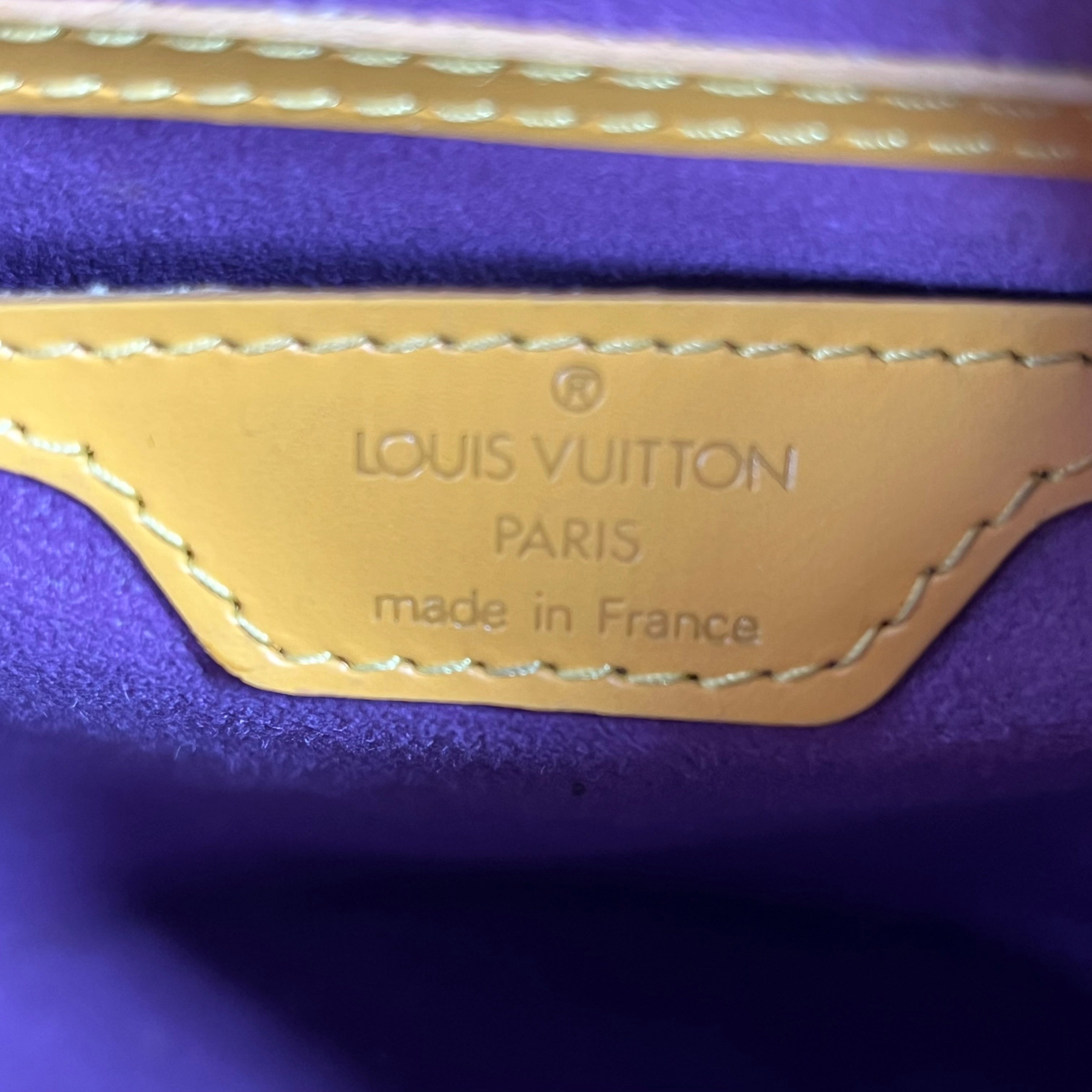 LOUIS VUITTON/Bag/Leather/YEL/EPI BUCKET BAG view 4