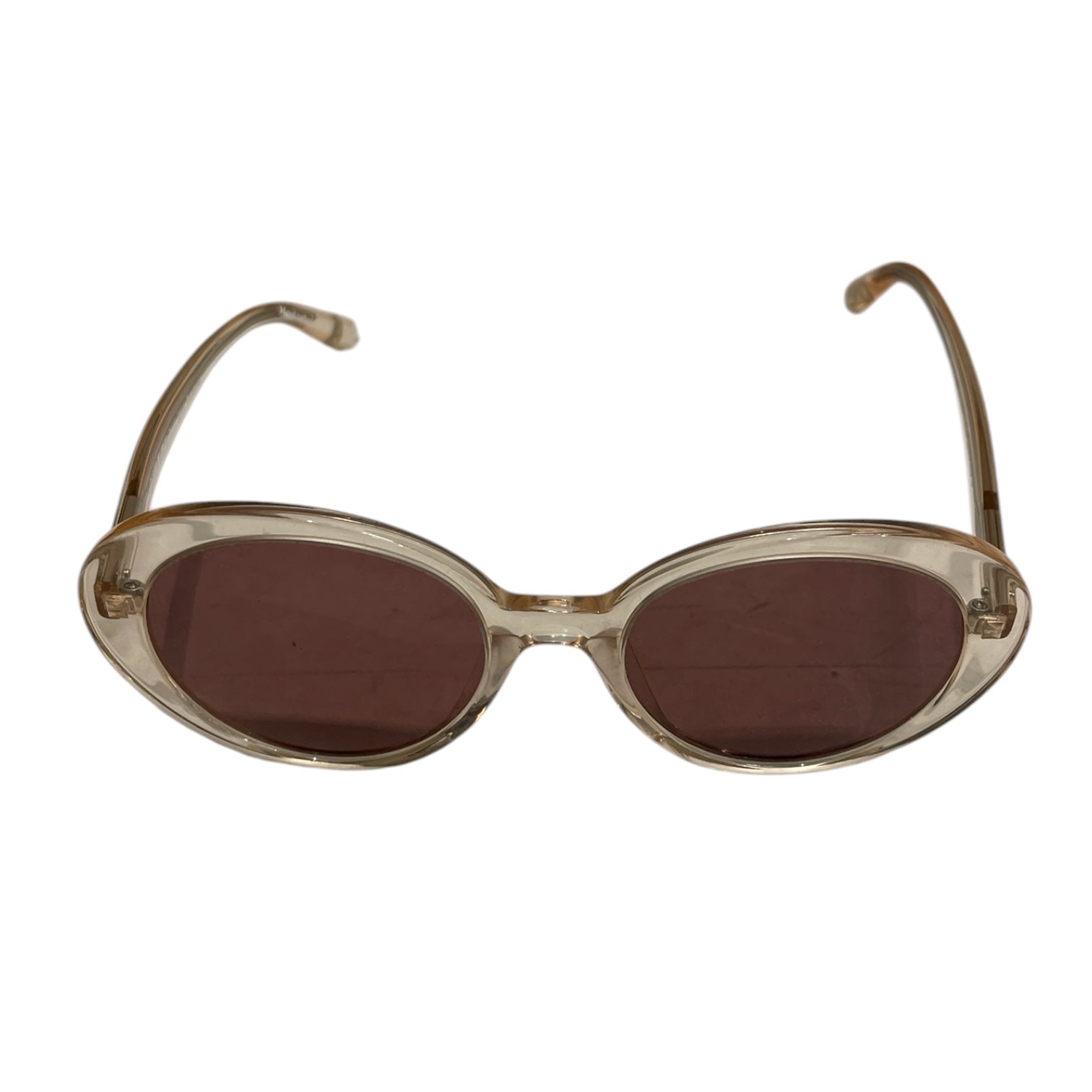 OLIVER PEOPLES/THE ROW/Sunglasses/Celluloid/BEG/'PARQUET' GLASSES view 1