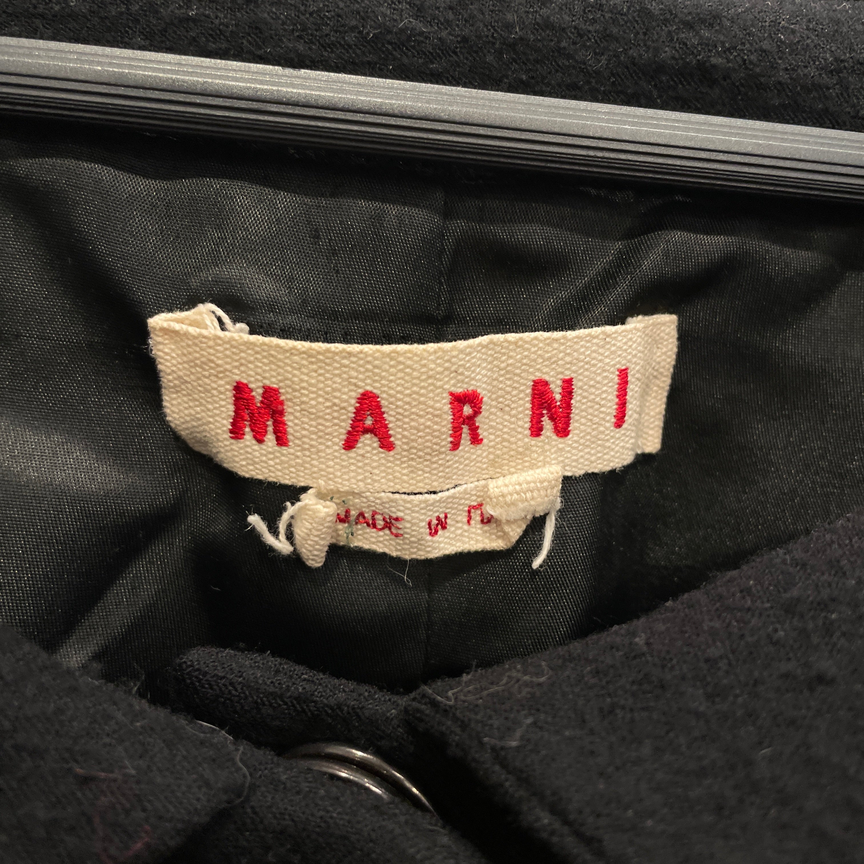 MARNI/Jacket/OS/Wool/BLK/ view 3