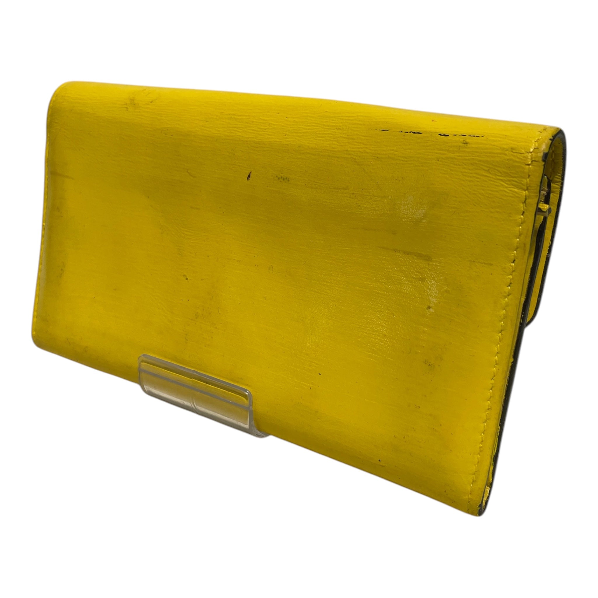 GUCCI/Long Wallet/Leather/YEL/ view 2