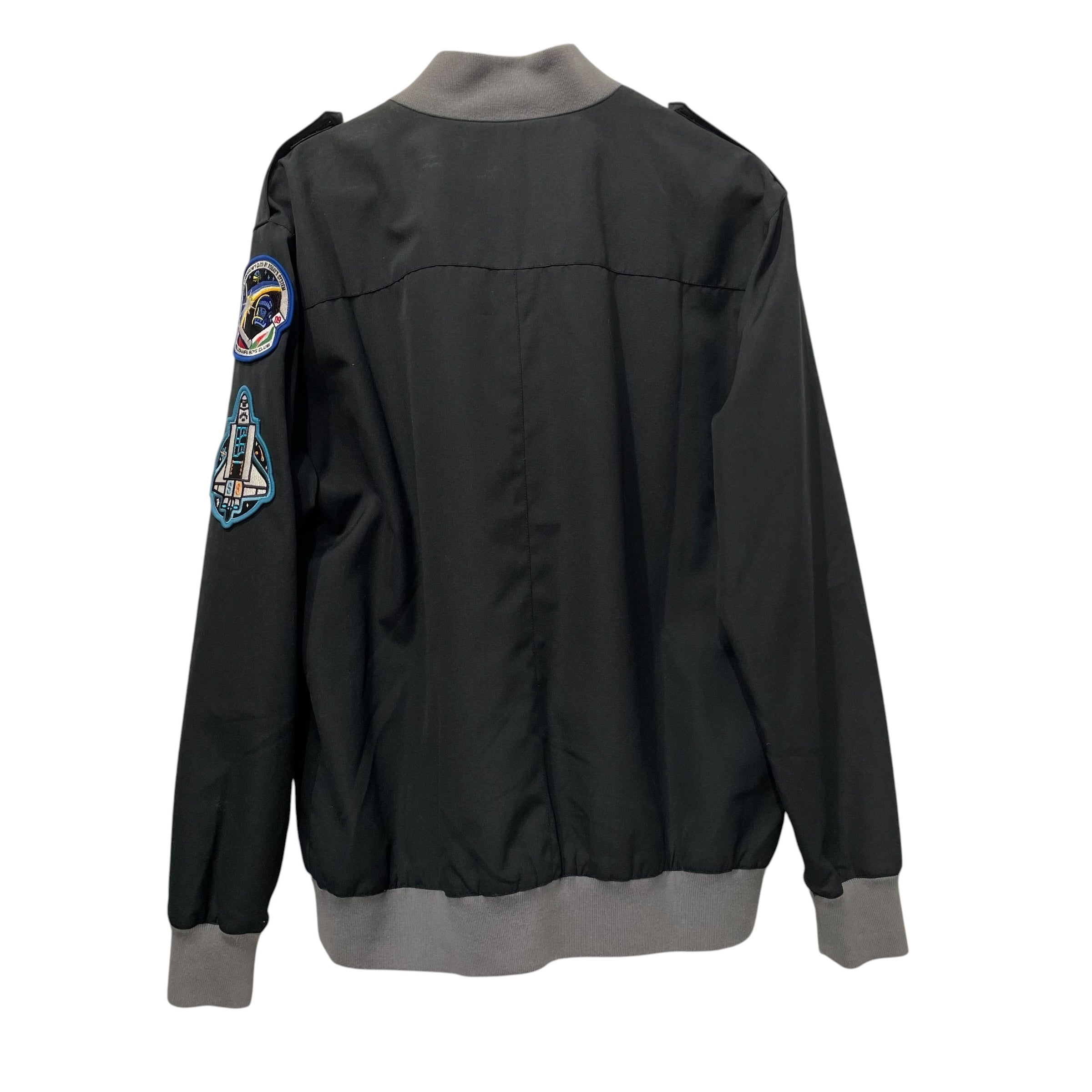 BILLIONAIRE BOYS CLUB/Flight Jkt/XL/Nylon/BLK/space patches view 2