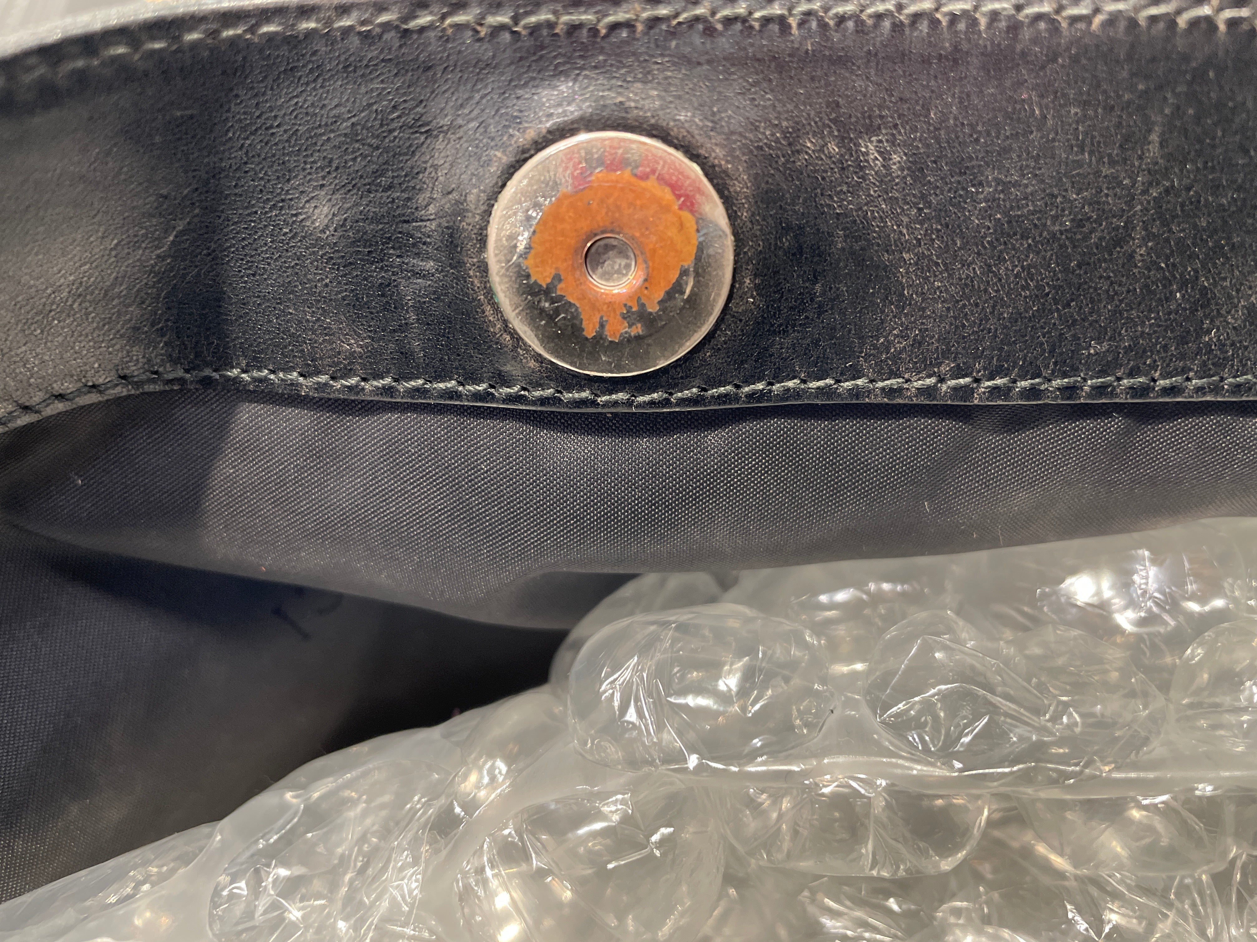 GUCCI/Cross Body Bag/OS/Nylon/BLK/Cargo Pocket view 9