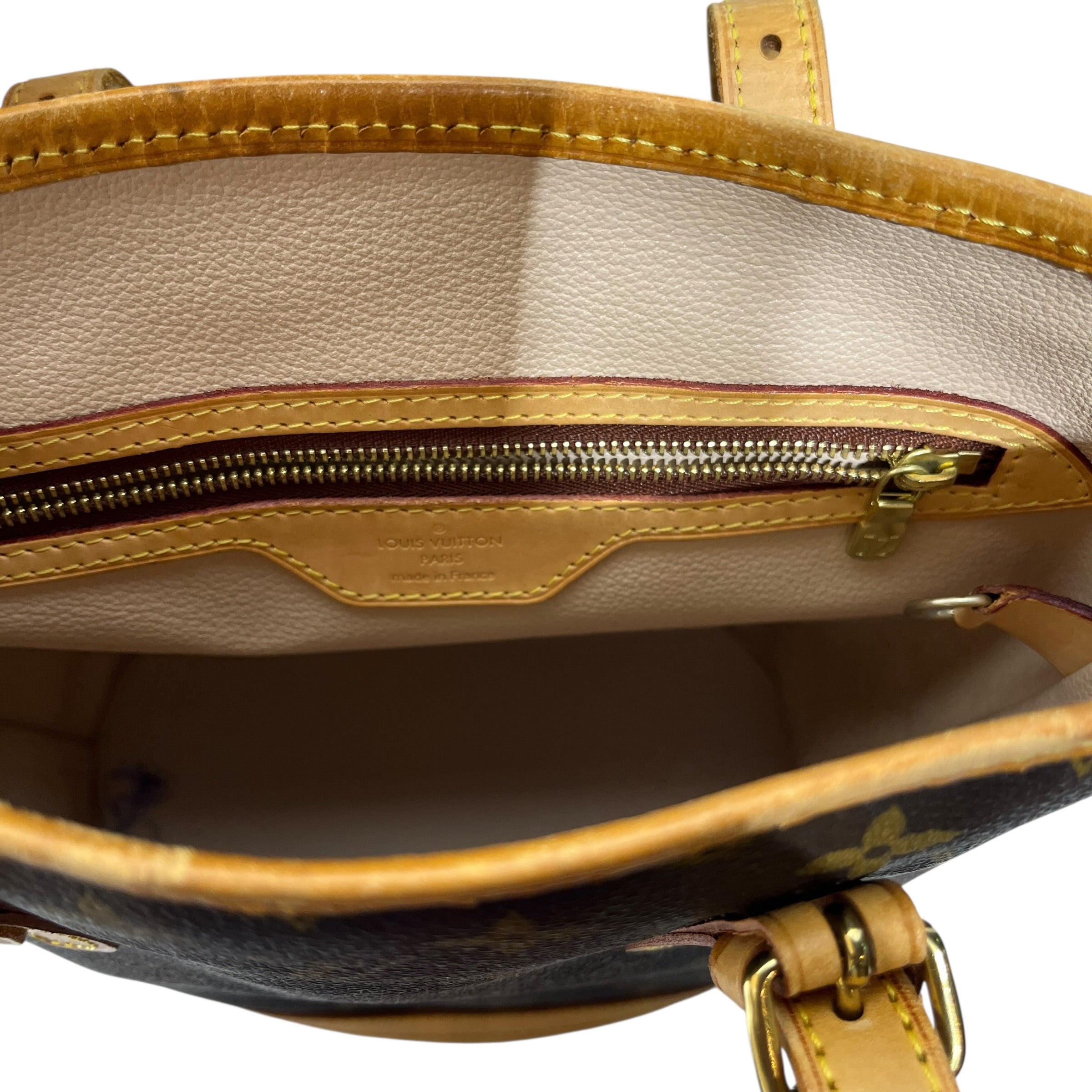 LOUIS VUITTON/Bag/Monogram/Leather/BRW/BUCKET BAG view 4