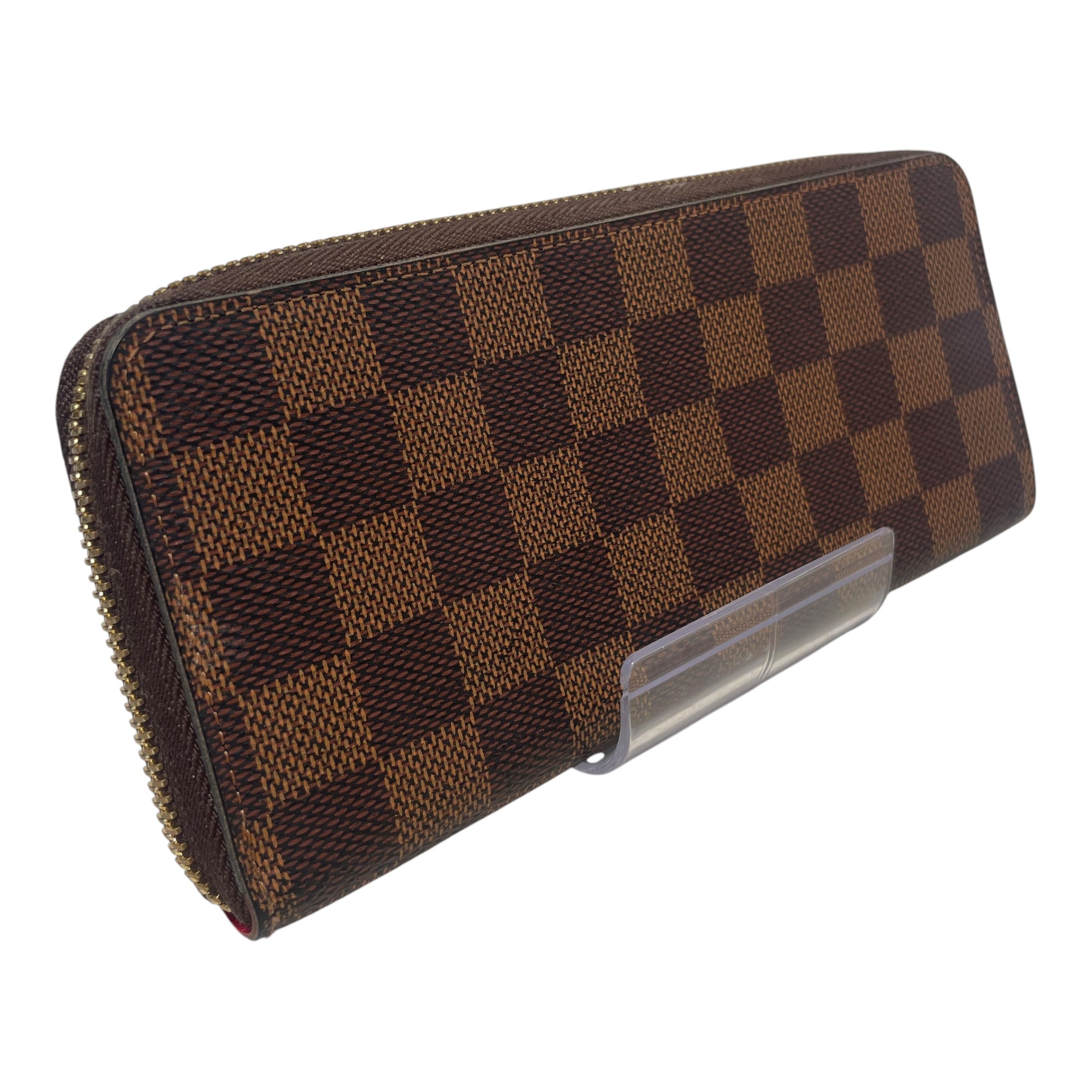 LOUIS VUITTON/Long Wallet/Monogram/Leather/BRW/L's/Clemence Zippy Wallet view 1