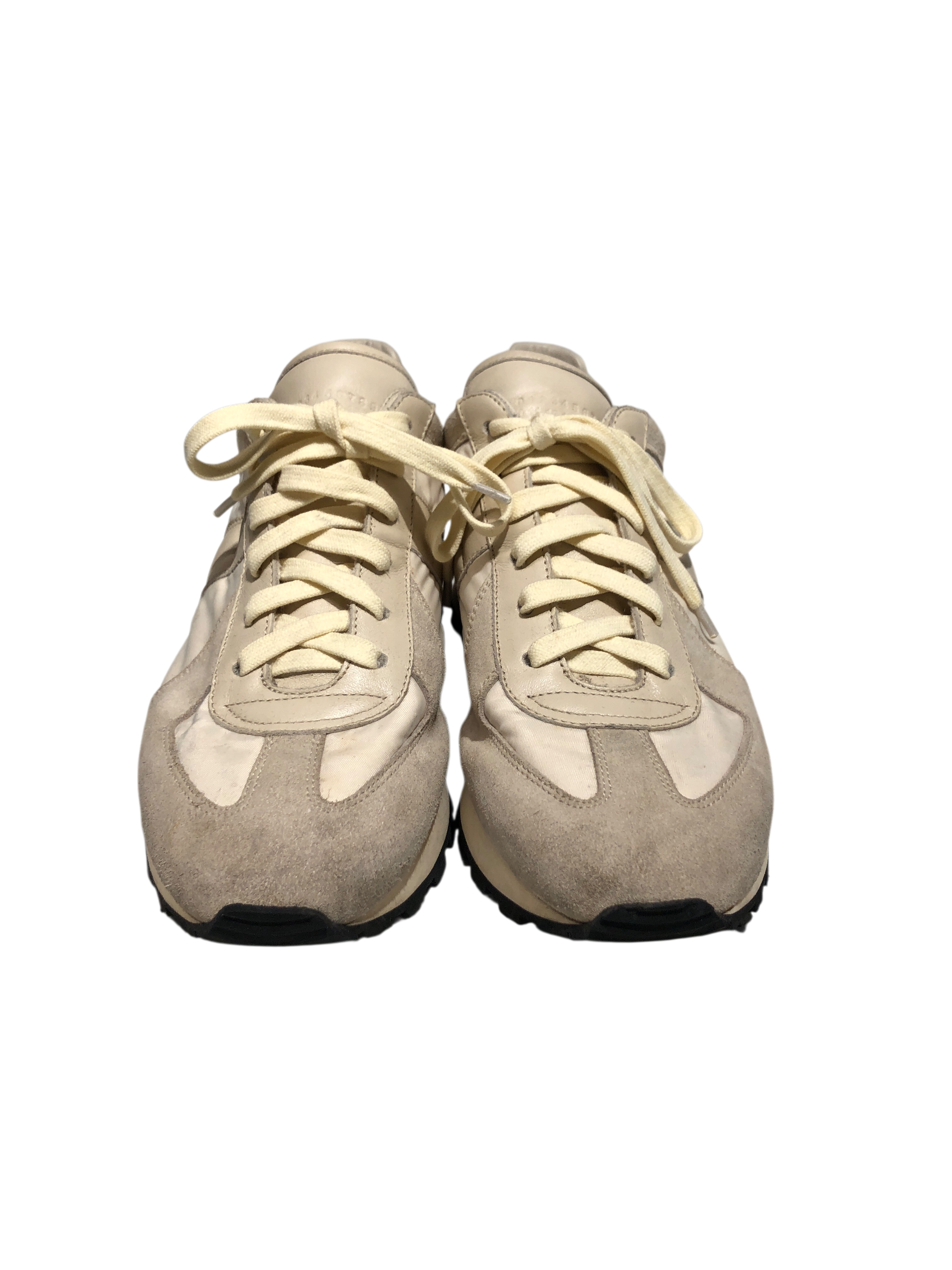 Maison Margiela/Low-Sneakers/EU 42/Cotton/CRM/Retro Runner view 4