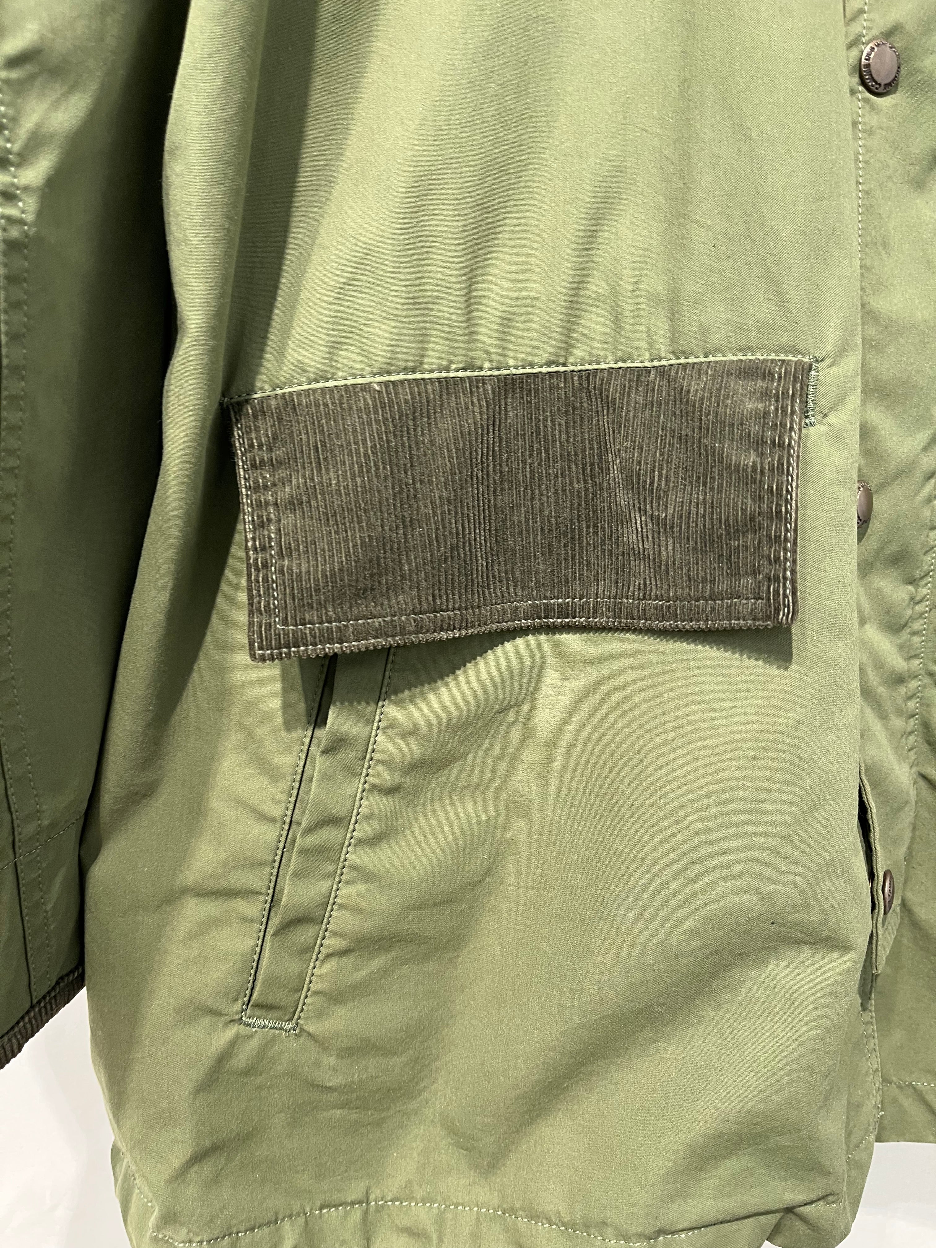 COMME des GARCONS HOMME/Jacket/S/Cotton/GRN/HK-J002 AD2022 ZIP HOOD view 9