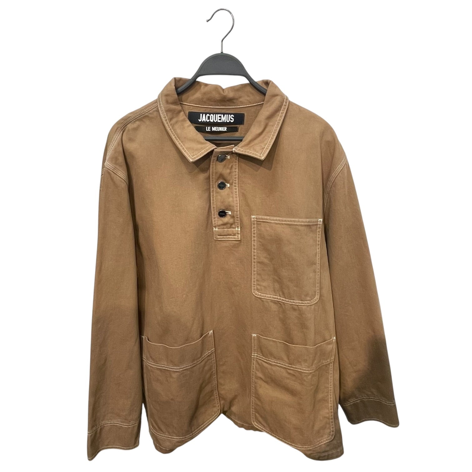 JACQUEMUS/Jacket/L/Cotton/CML/LE MEUNIER UTILITY view 1