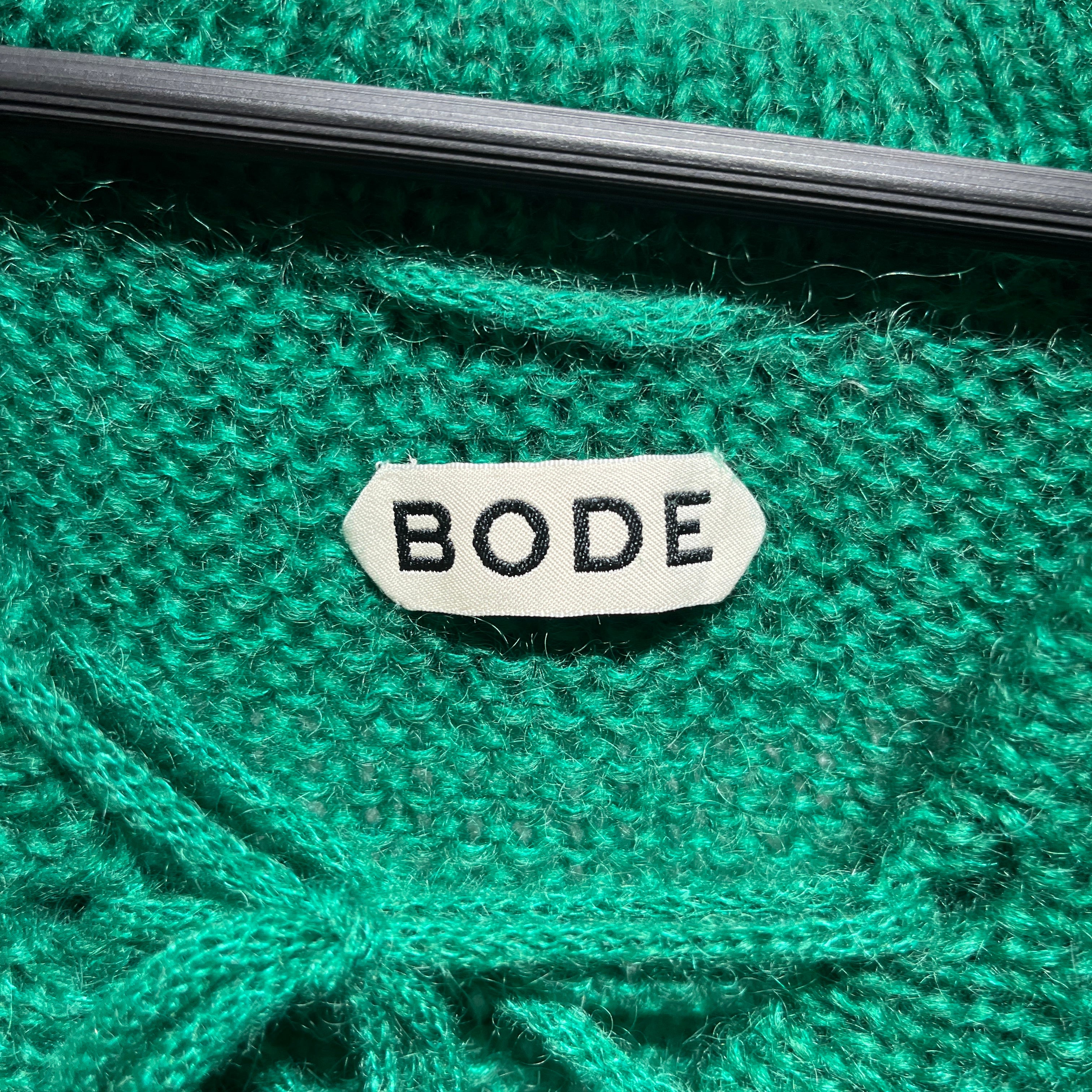 BODE/Sweater/M/Cotton/GRN/alpine knit view 4