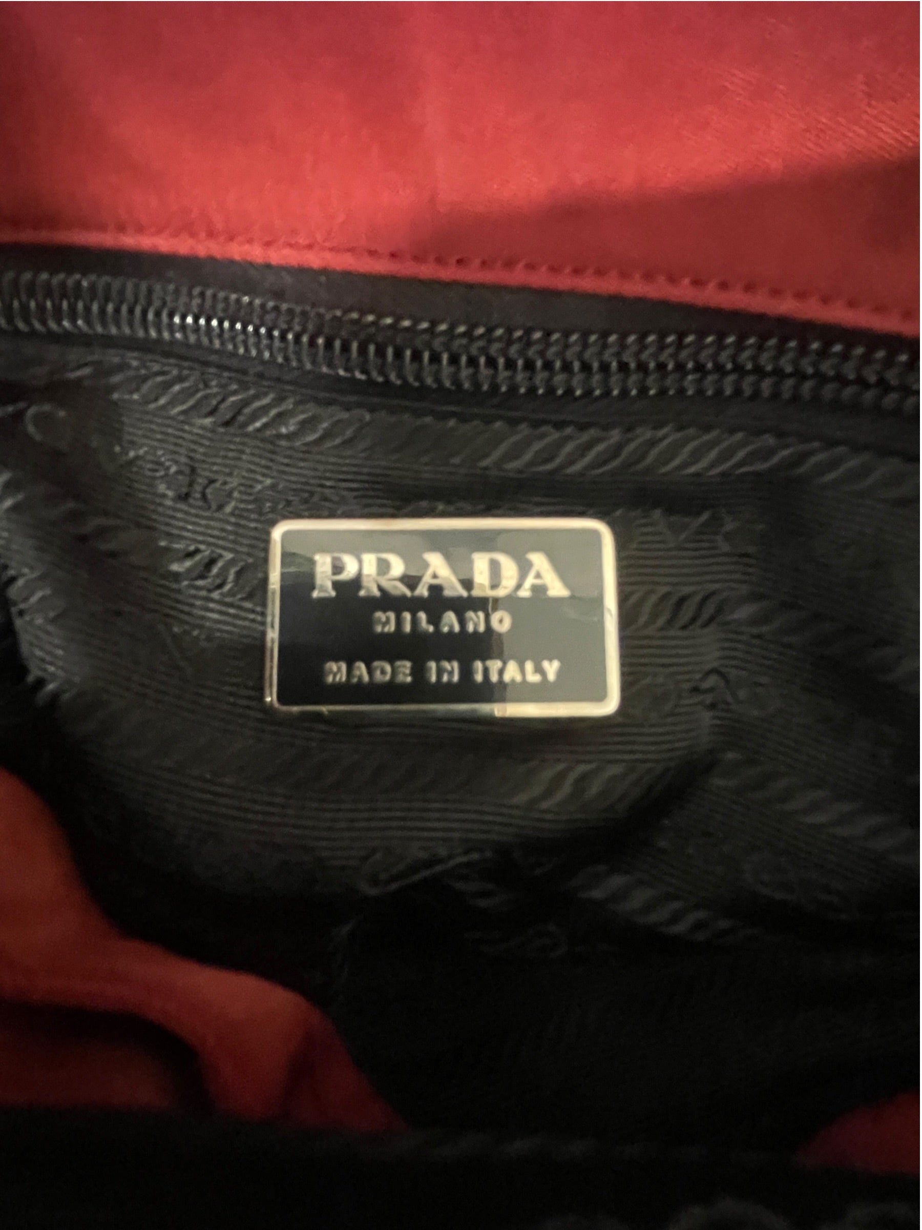 PRADA/Tote Bag/Nylon/RED/CH89GV6 view 5