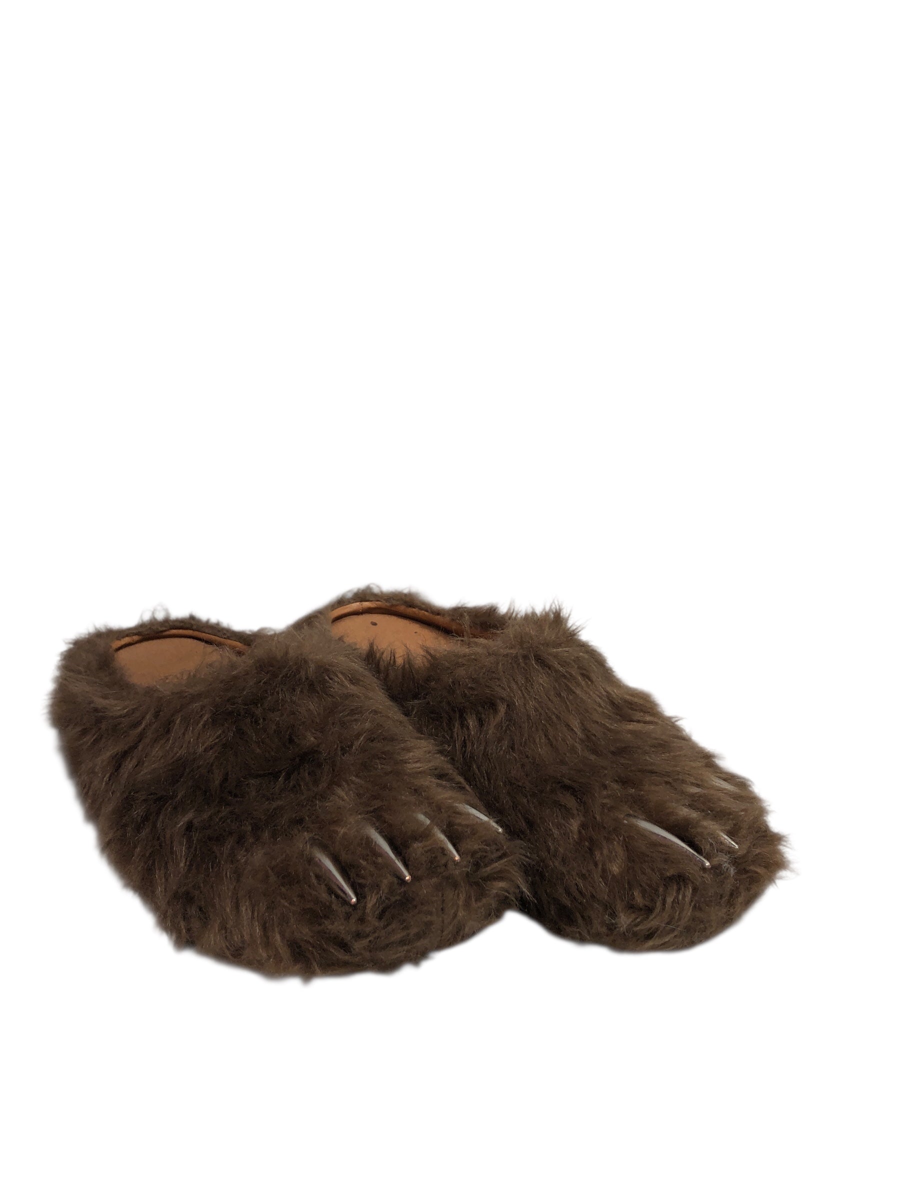 Bravest Studios/Sandals/US 12/Fake Fur/BRW/ view 1