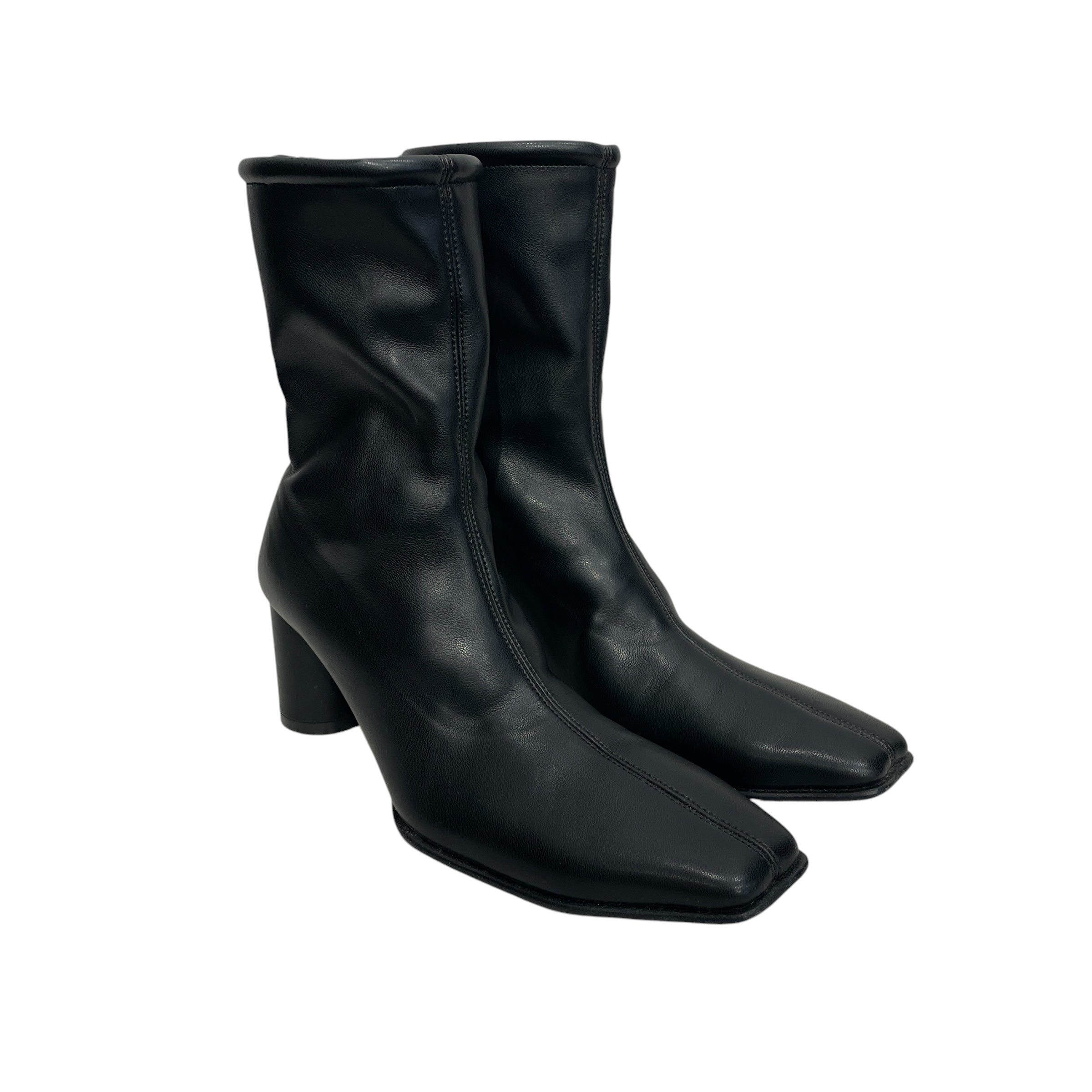 MM6/Chelsea Boots/EU 36/Leather/BLK/ view 1