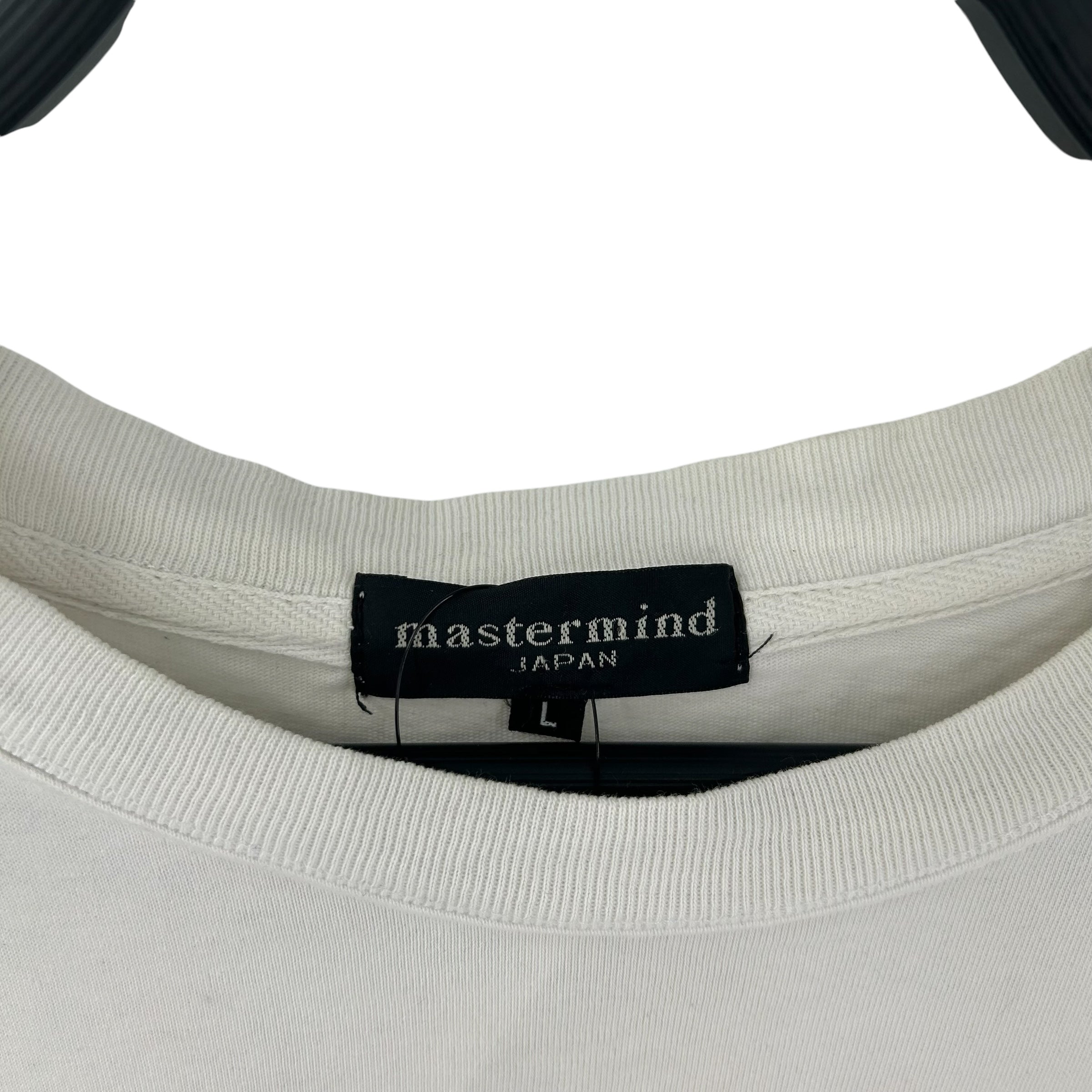 mastermind JAPAN/T-Shirt/L/White/Cotton/Graphic/SS13 view 3