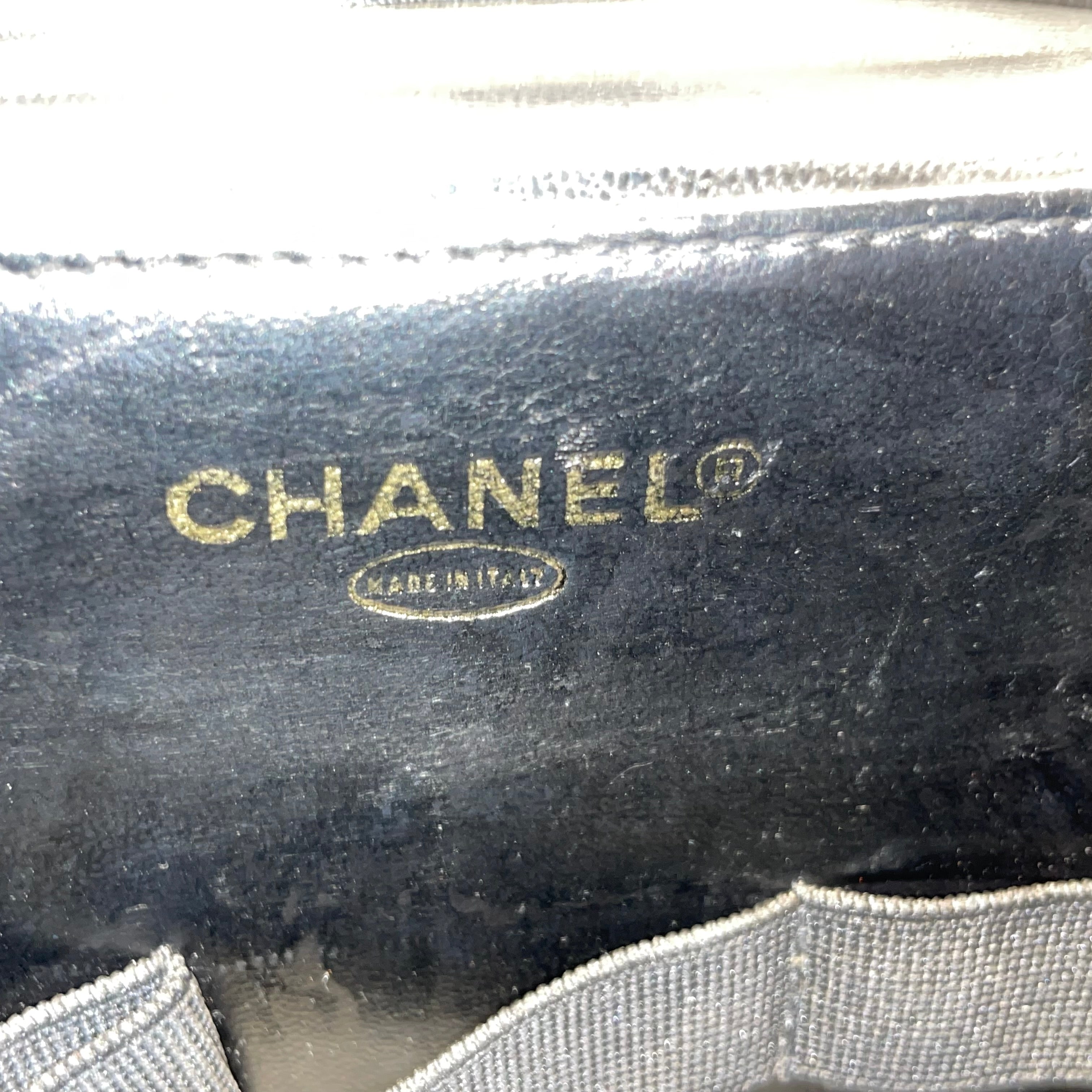 CHANEL/Bag/Leather/BLK/vanity case large cc view 9