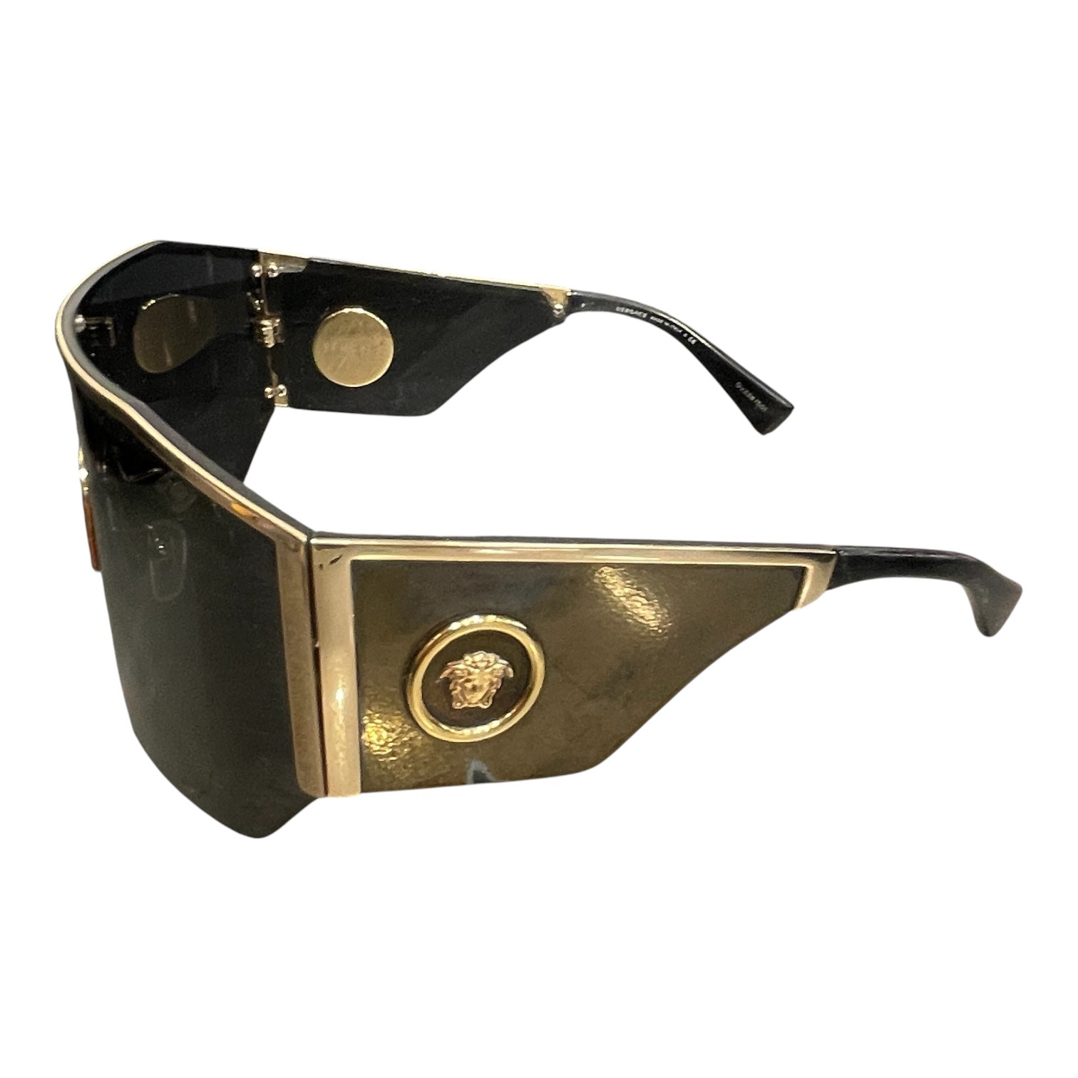 VERSACE/Sunglasses/Celluloid/BLK/Sports/M's/VERSACE BLACK LENS view 3