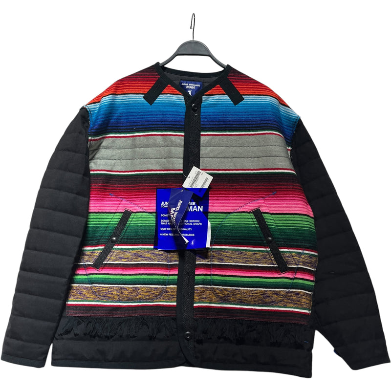 JUNYA WATANABE COMME des GARCONS MAN/Coat/XL/Cotton/MLT/WOOL SERAPE
