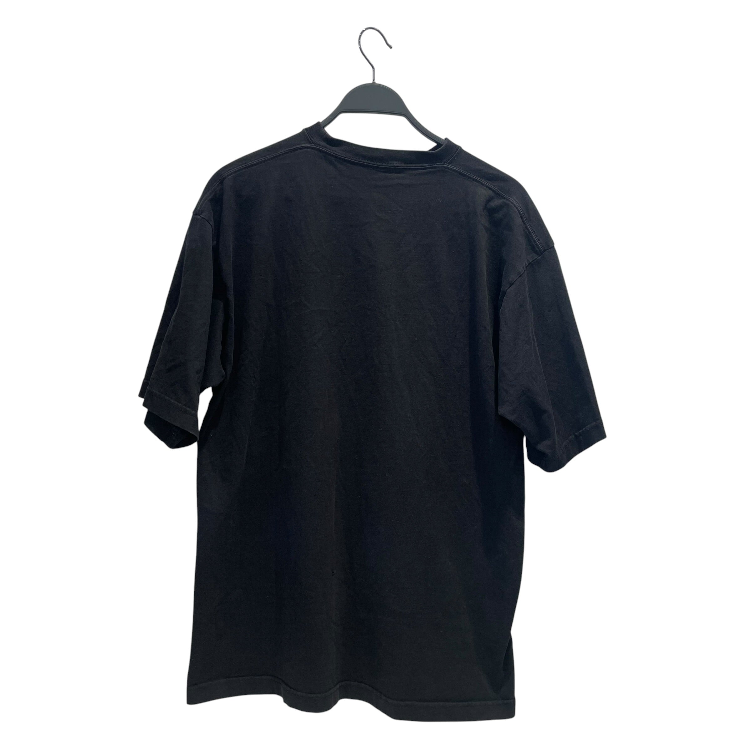 BALENCIAGA/T-Shirt/M/Cotton/BLK/Mastercard Logo view 2