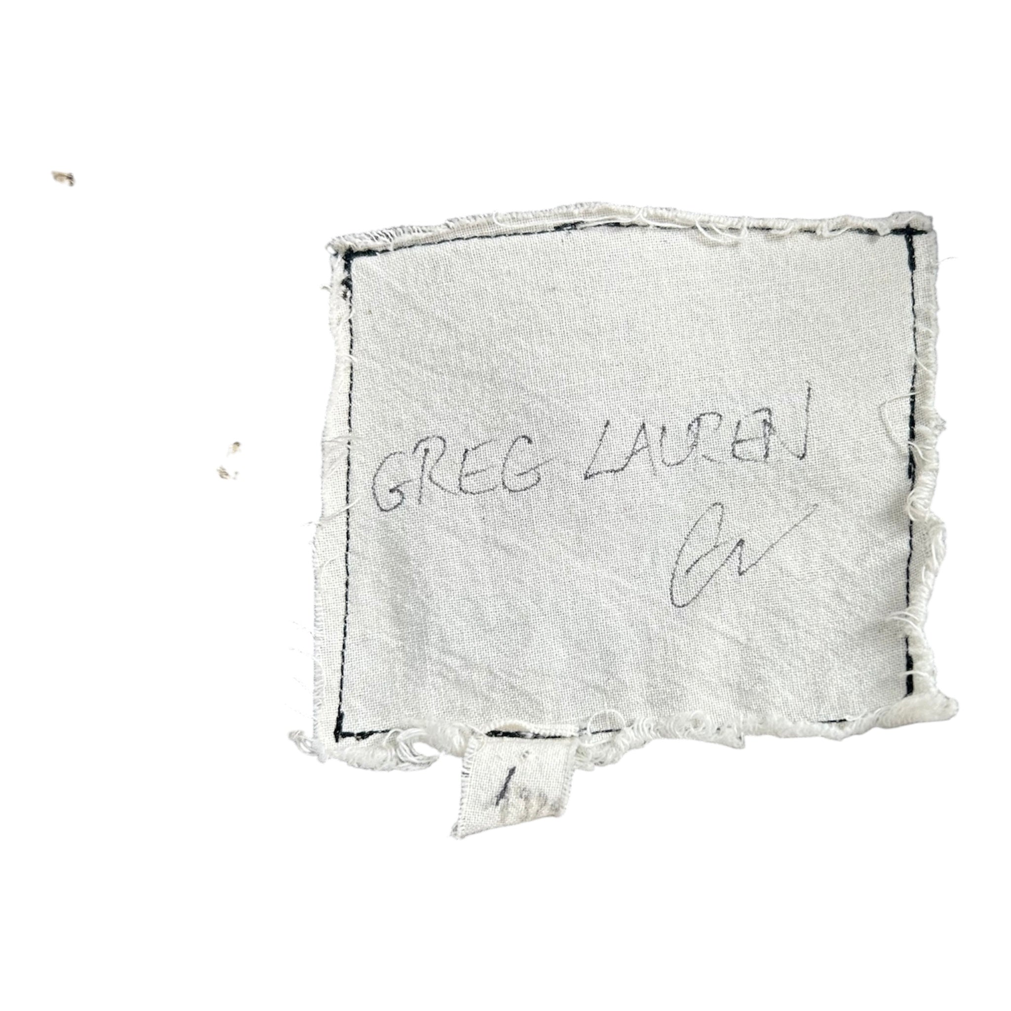 GREG LAUREN/Tailored Jkt/1/Cotton/KHK/military tent material view 3