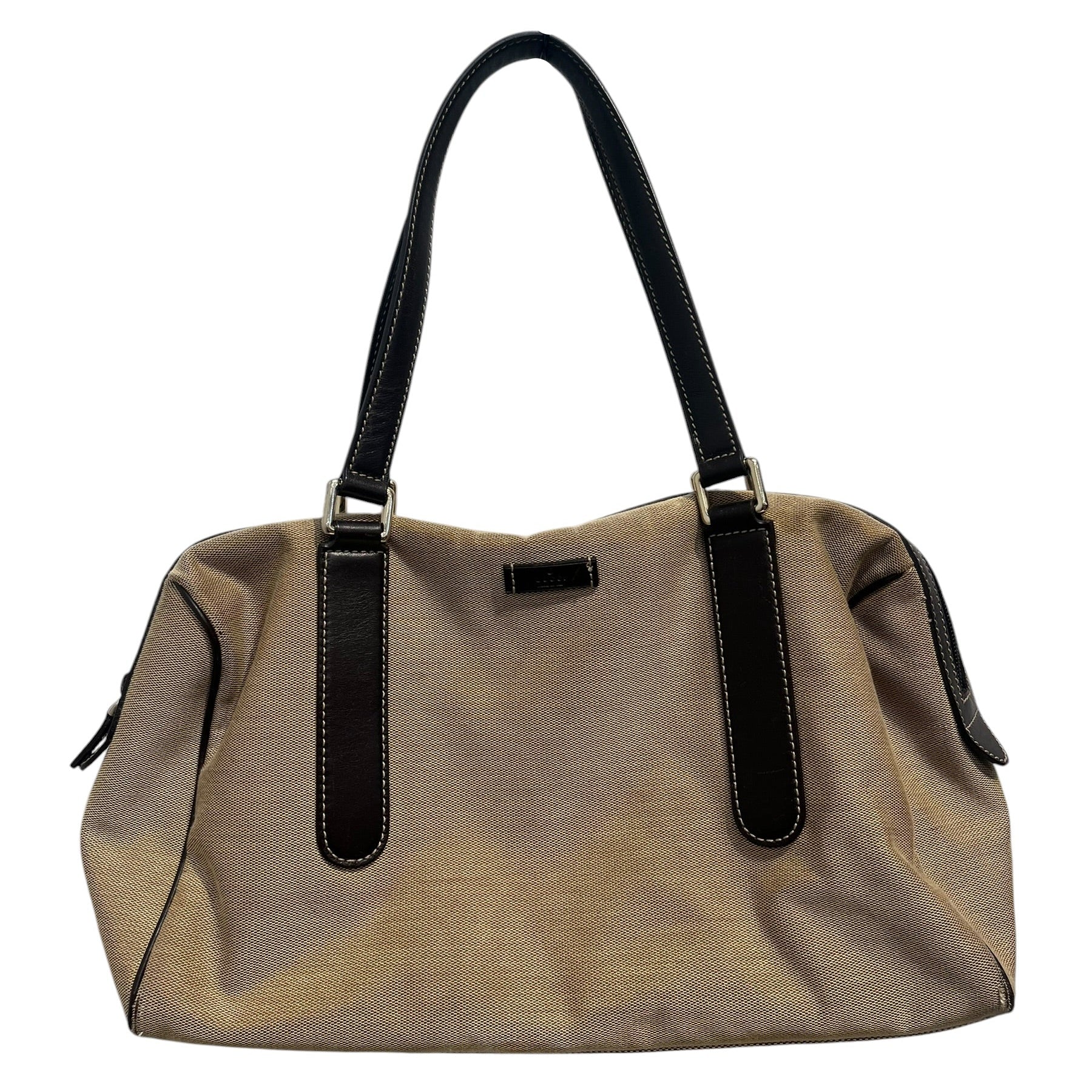 GUCCI/Hand Bag/Cotton/BEG/CANVAS TOTE BAG 257288 view 1