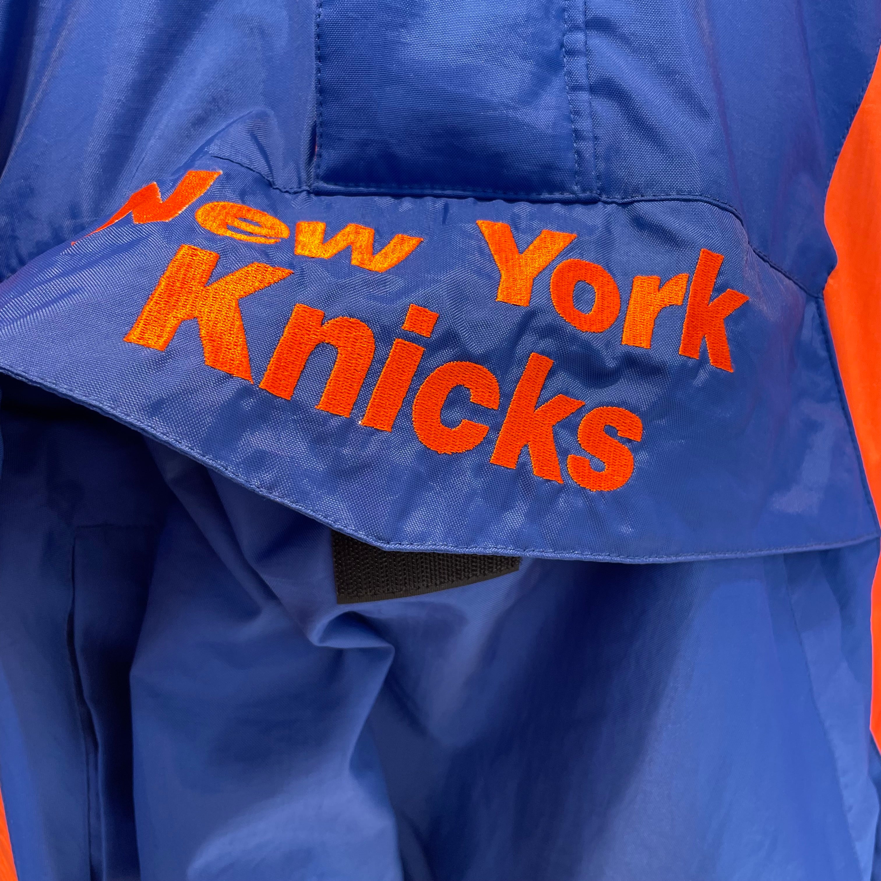 STARTER/Windbreaker/L/Nylon/BLU/knicks/new york city/org insid view 3