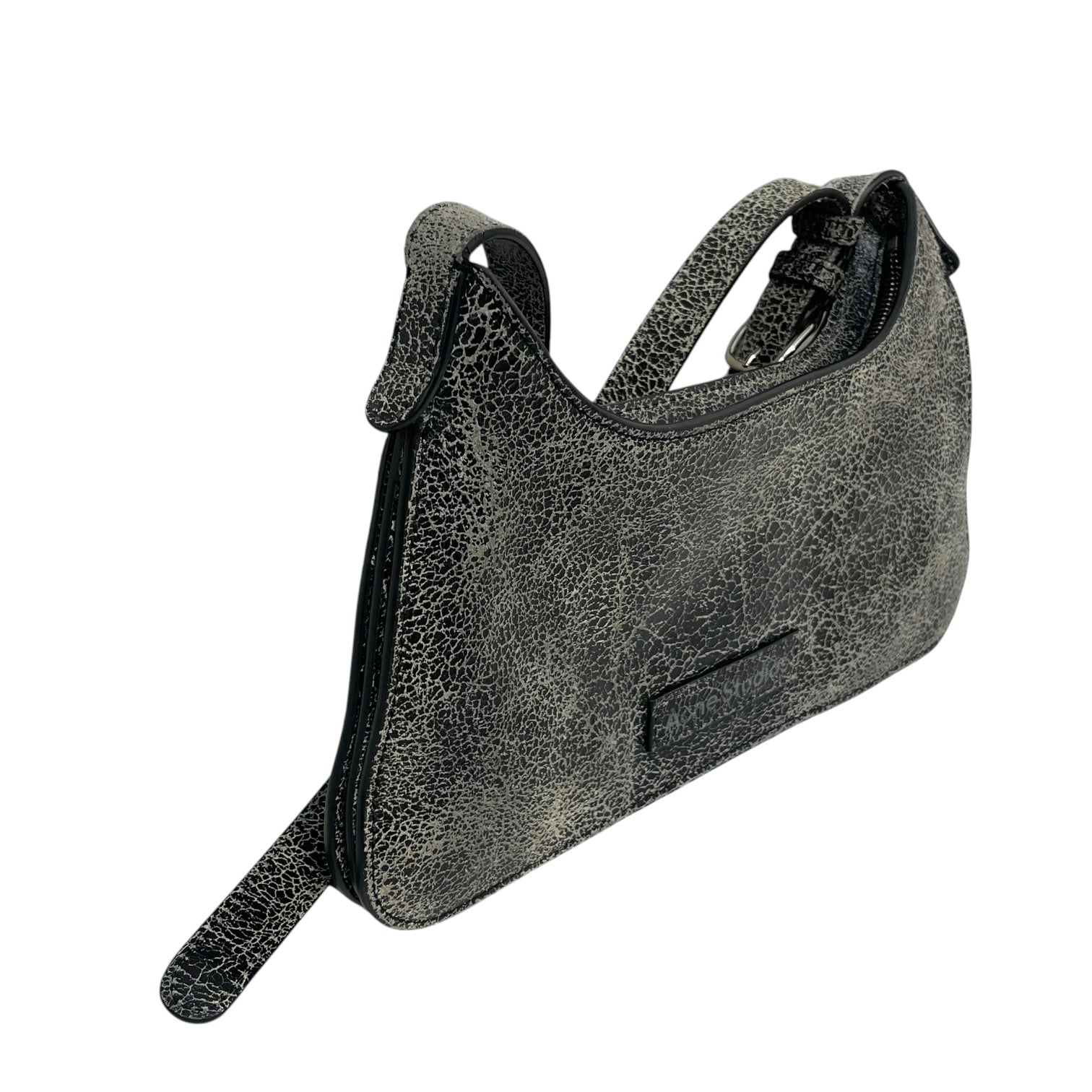 Acne Studios/Pouch/Leather/GRY/platt mirror crackle view 6