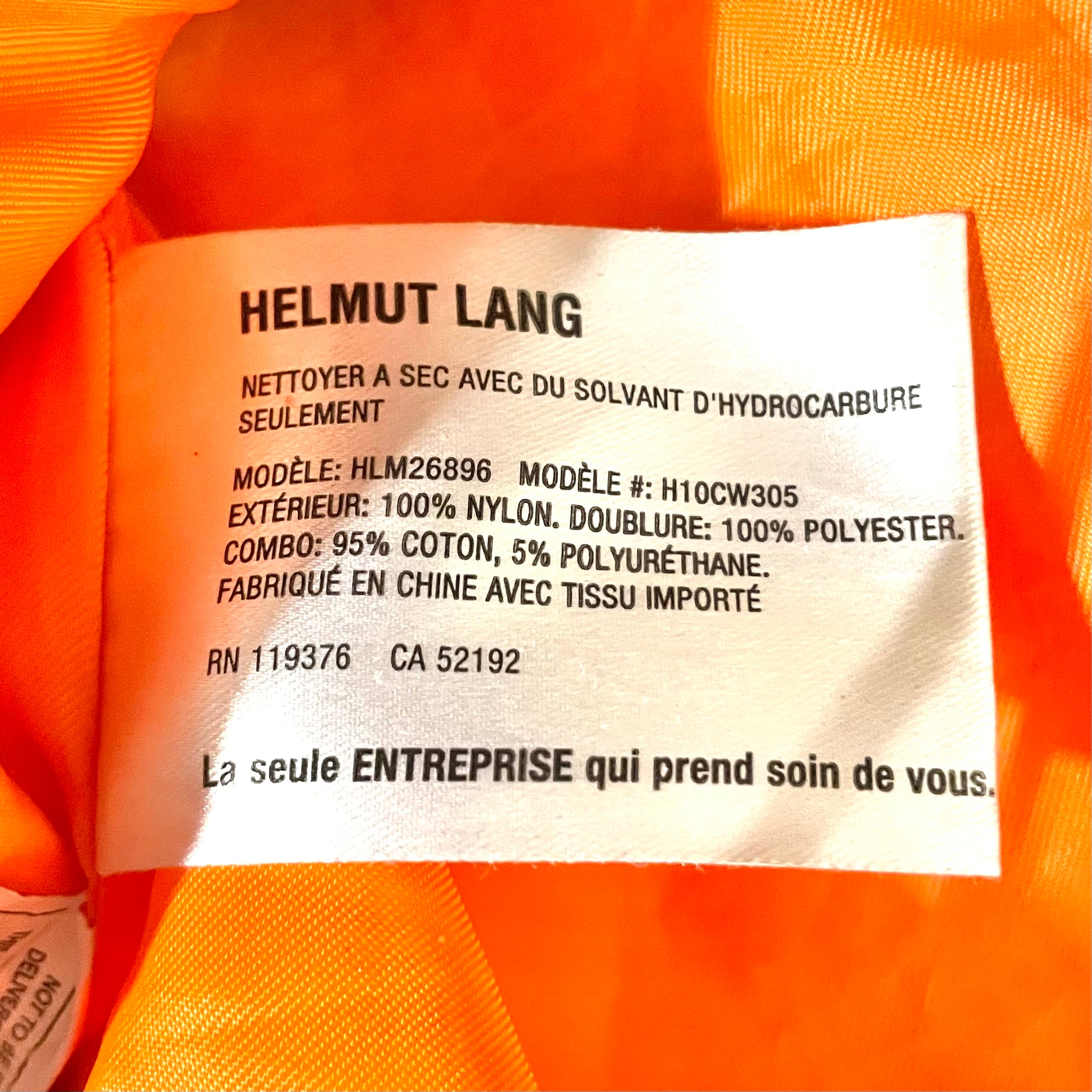 Helmut Lang/Skirt/M/Nylon/GRN/BOMBER SKIRT view 4