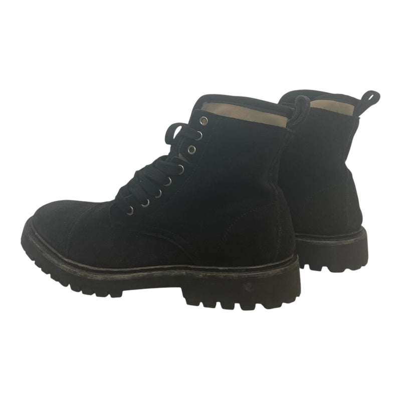 ALLSAINTS/Lace Up Boots/UK 6/Suede/BLK/8 Hole/WAYLAND BOOT