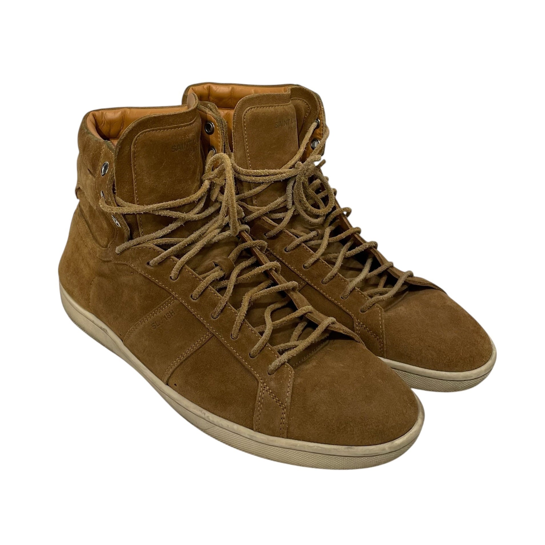 SAINT LAURENT/Hi-Sneakers/EU 41/Suede/CML/court classic view 1