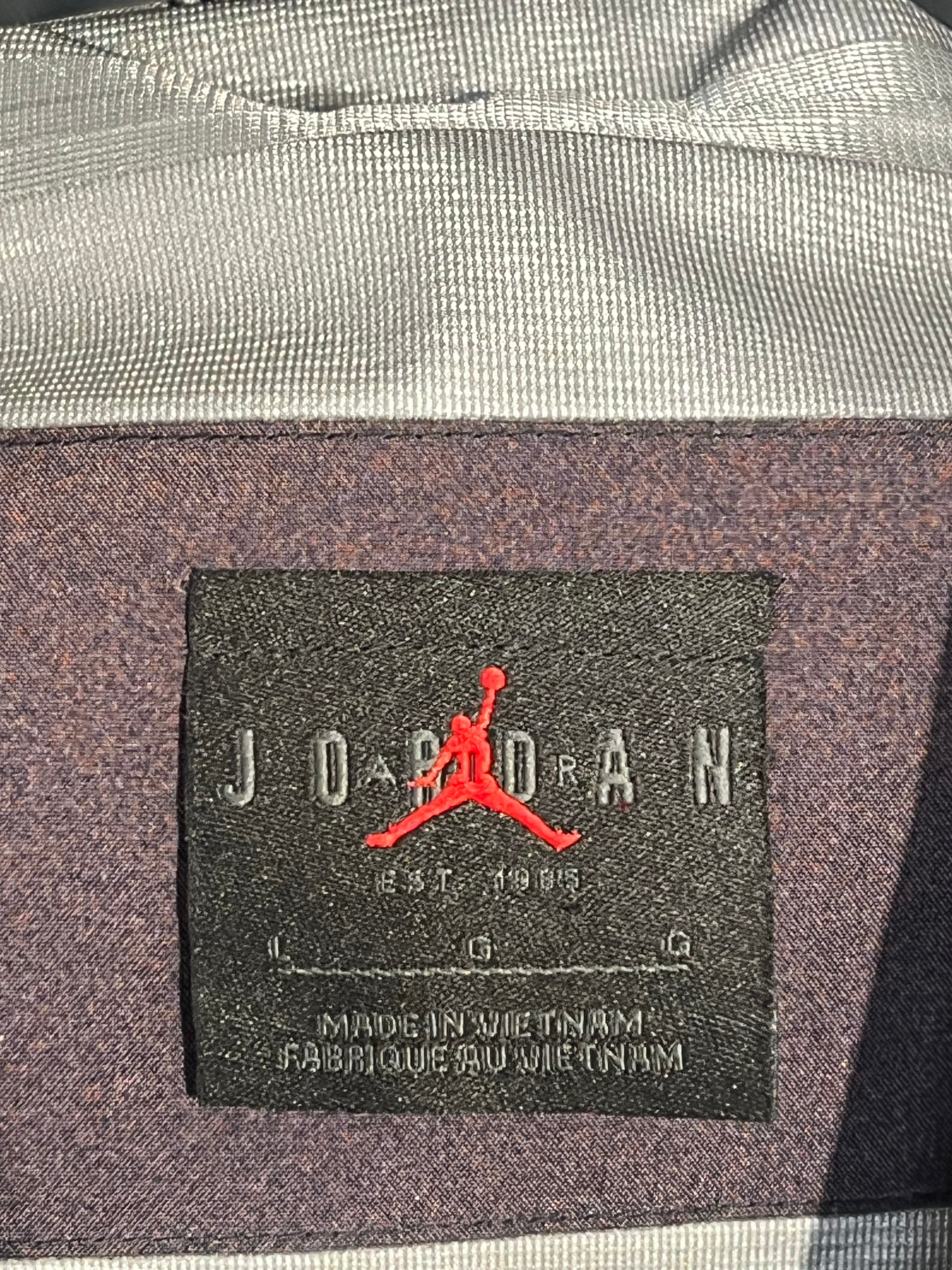 JORDAN BRAND/Track Jkt/L/All Over Print/Polyester/ORN/JORDAN BACK HIT view 3