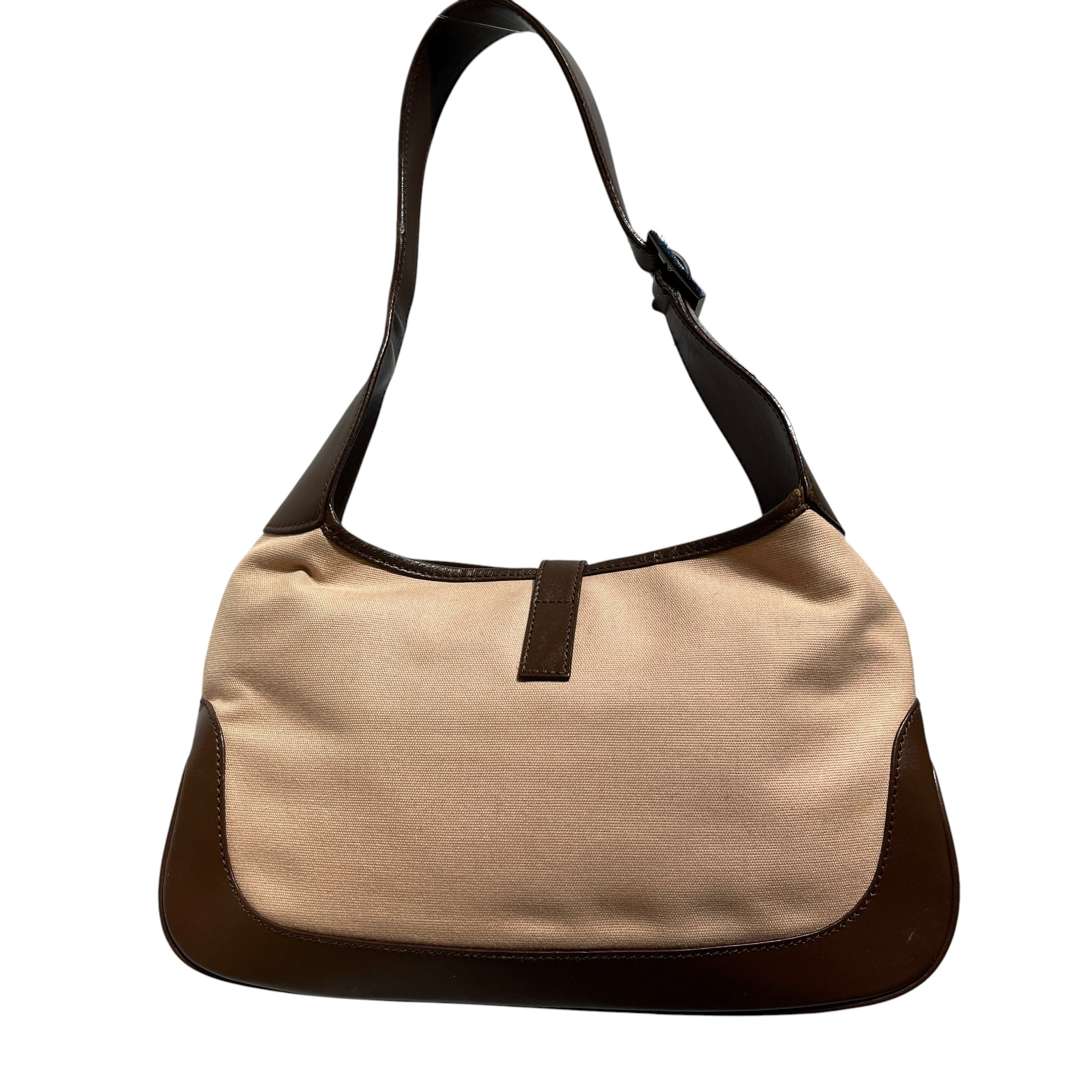 GUCCI/Hand Bag/Cotton/BEG/CANVAS JACKIE view 2