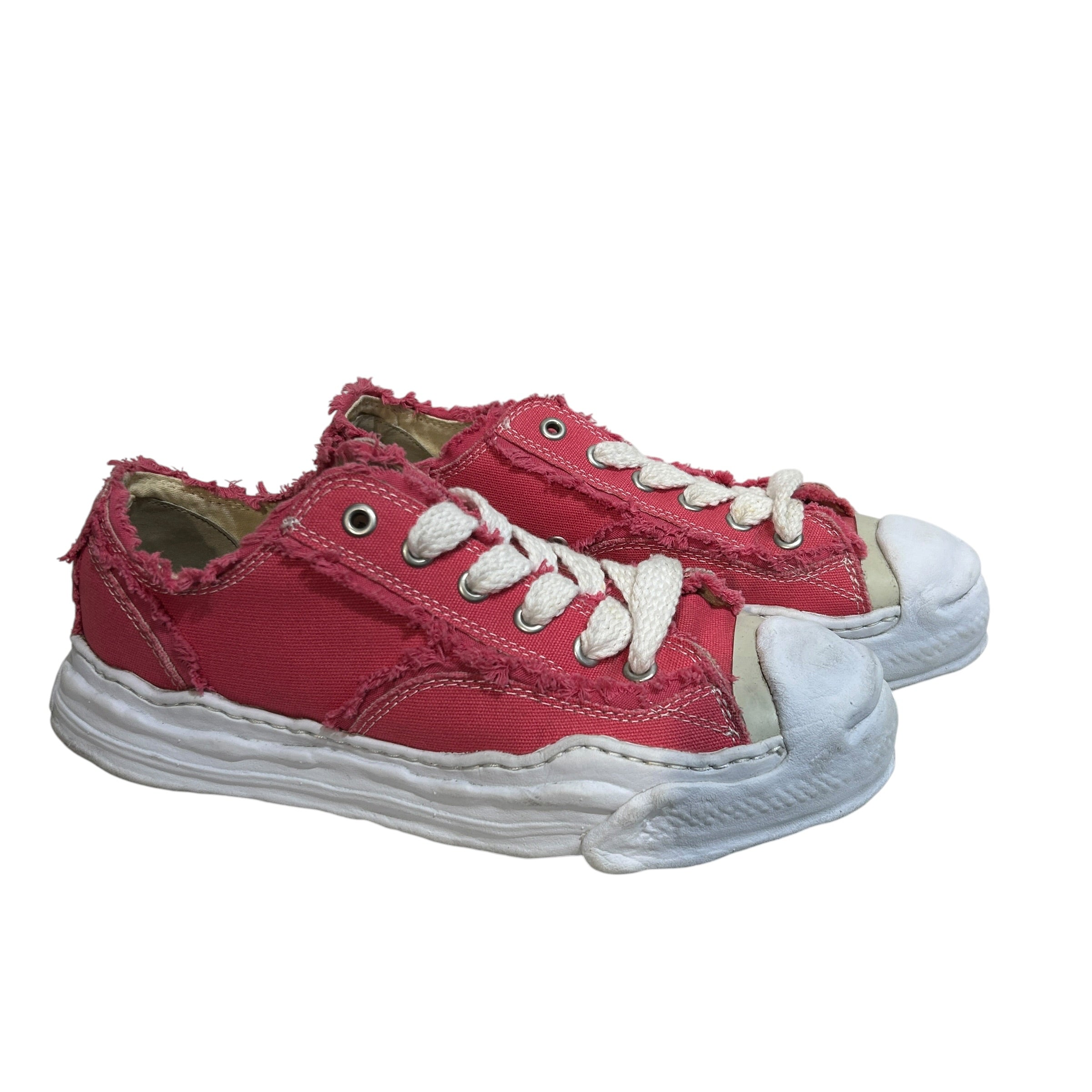MIHARA YASUHIRO/Low-Sneakers/US 11/Cotton/PNK/low- sneakers view 1