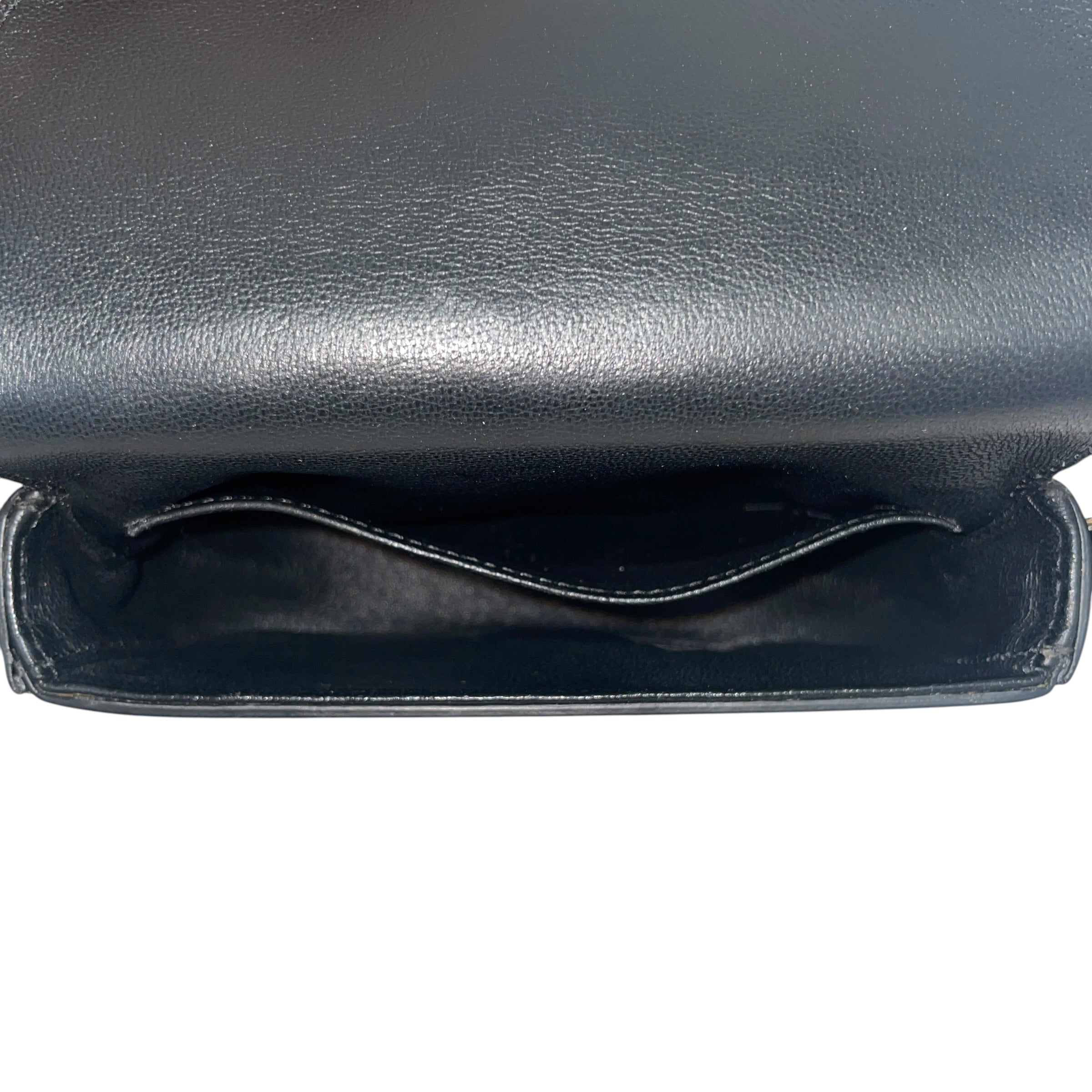 CELINE/Cross Body Bag/Leather/BLK/Tassels Leather Small Shoulder view 4