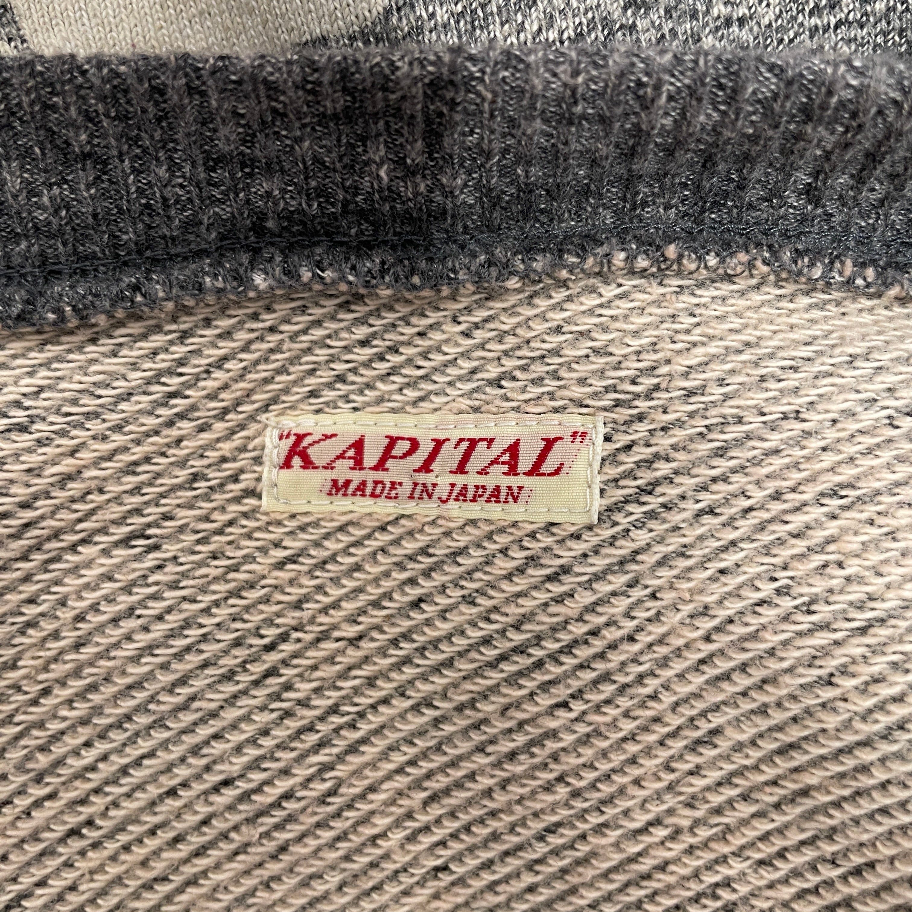 KAPITAL/Sweatshirt/L/Cotton/GRY/ view 3