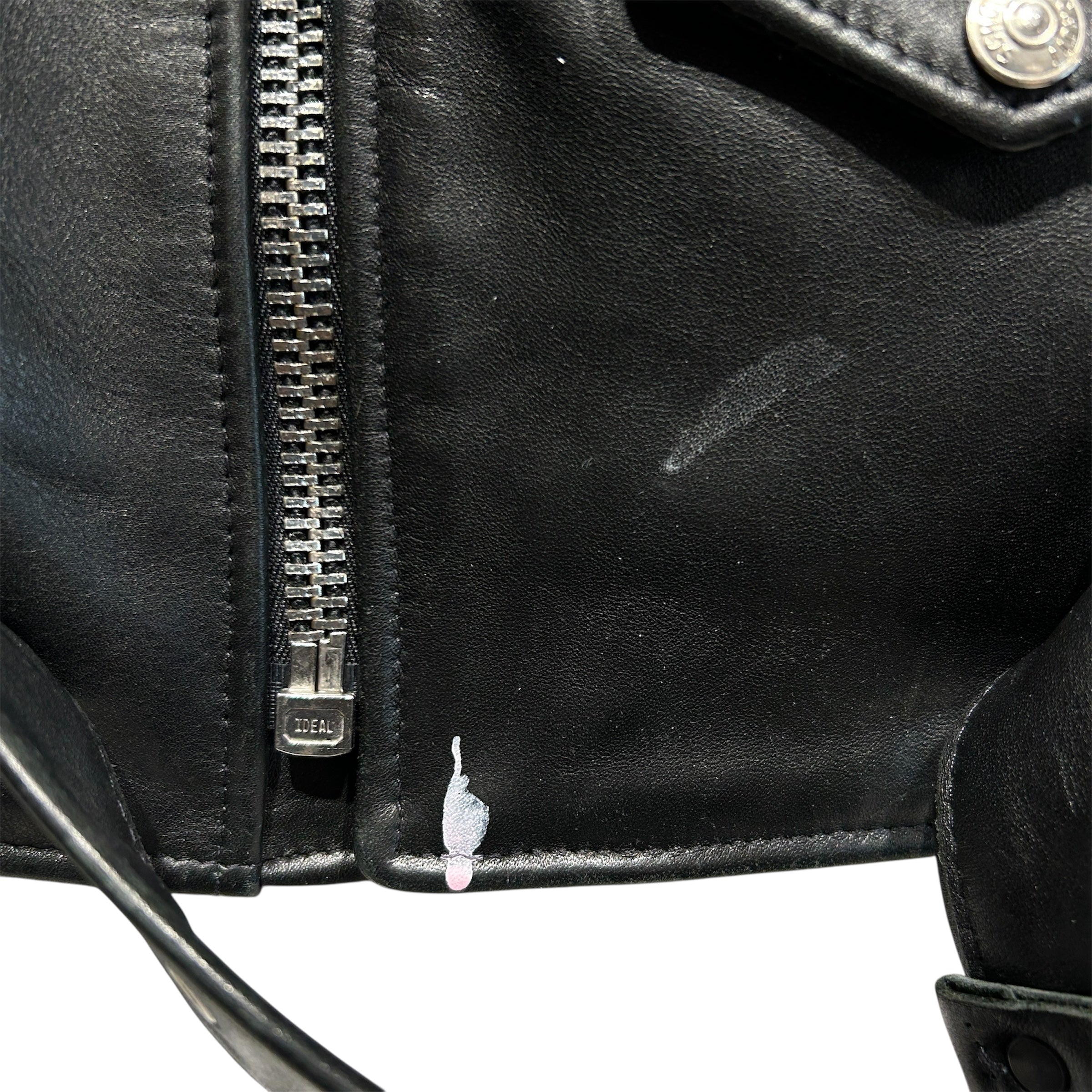 perfecto sportwear/Leather Jkt/L/Leather/BLK/ view 4