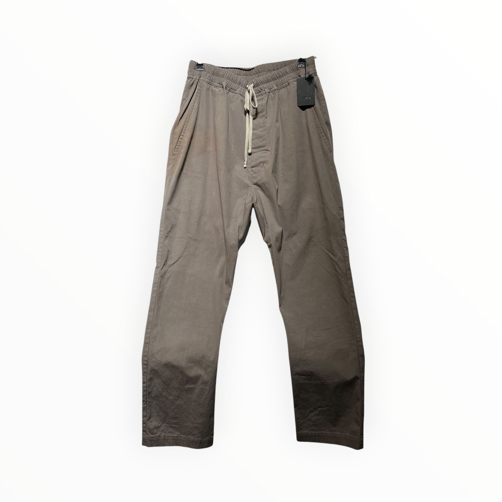 Rick Owens/Straight Pants/48/Cotton/GRY/ view 1