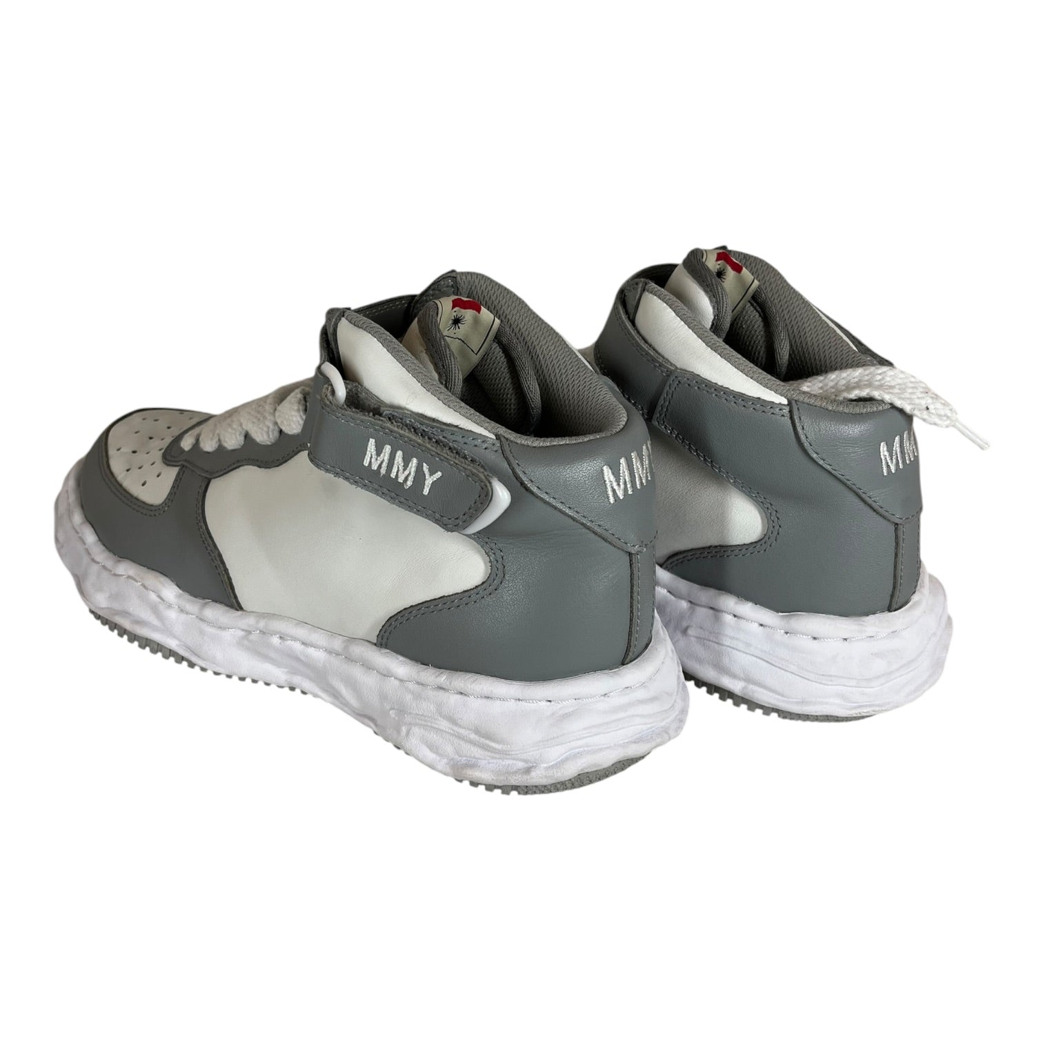 MIHARA YASUHIRO/Hi-Sneakers/US 11/Leather/GRY/MMY WAYNE view 2