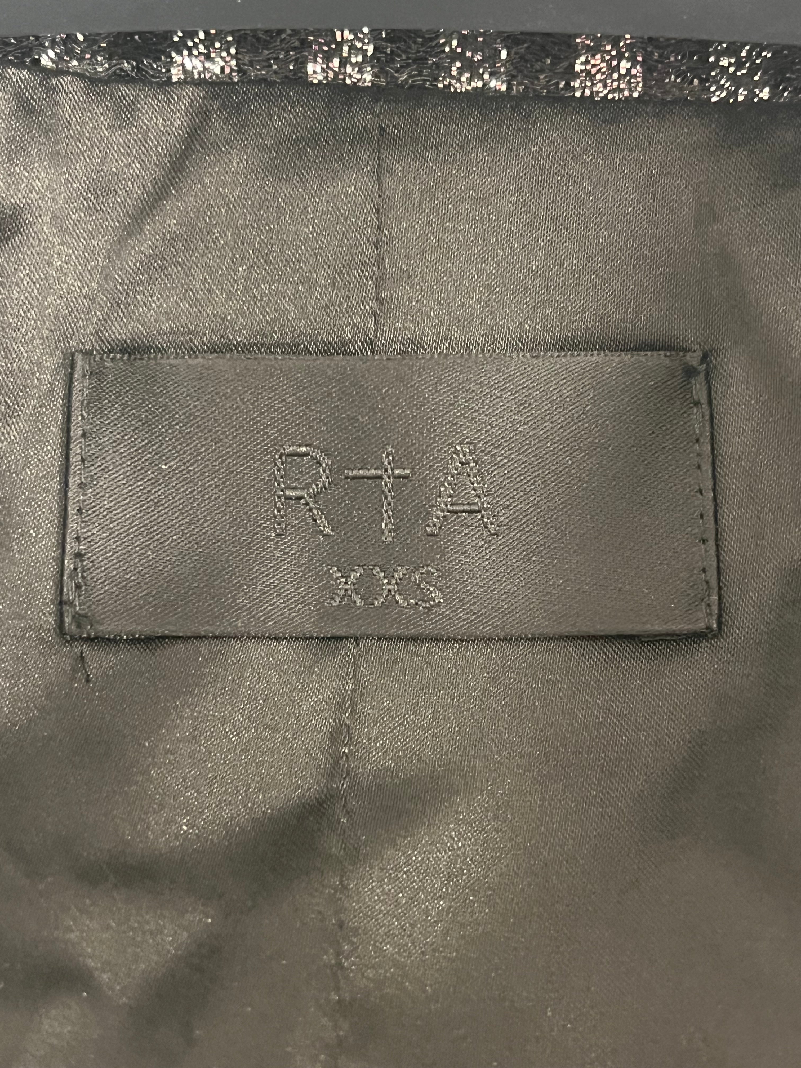 RtA/Jacket/XXS/Cotton/SLV/Stripe/silver stripes view 3