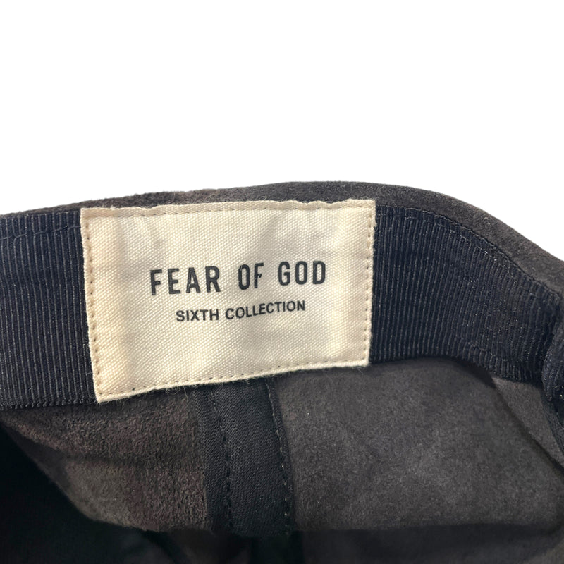 FEAR OF GOD/Cap/S/Suede/GRY/Sixth Collection