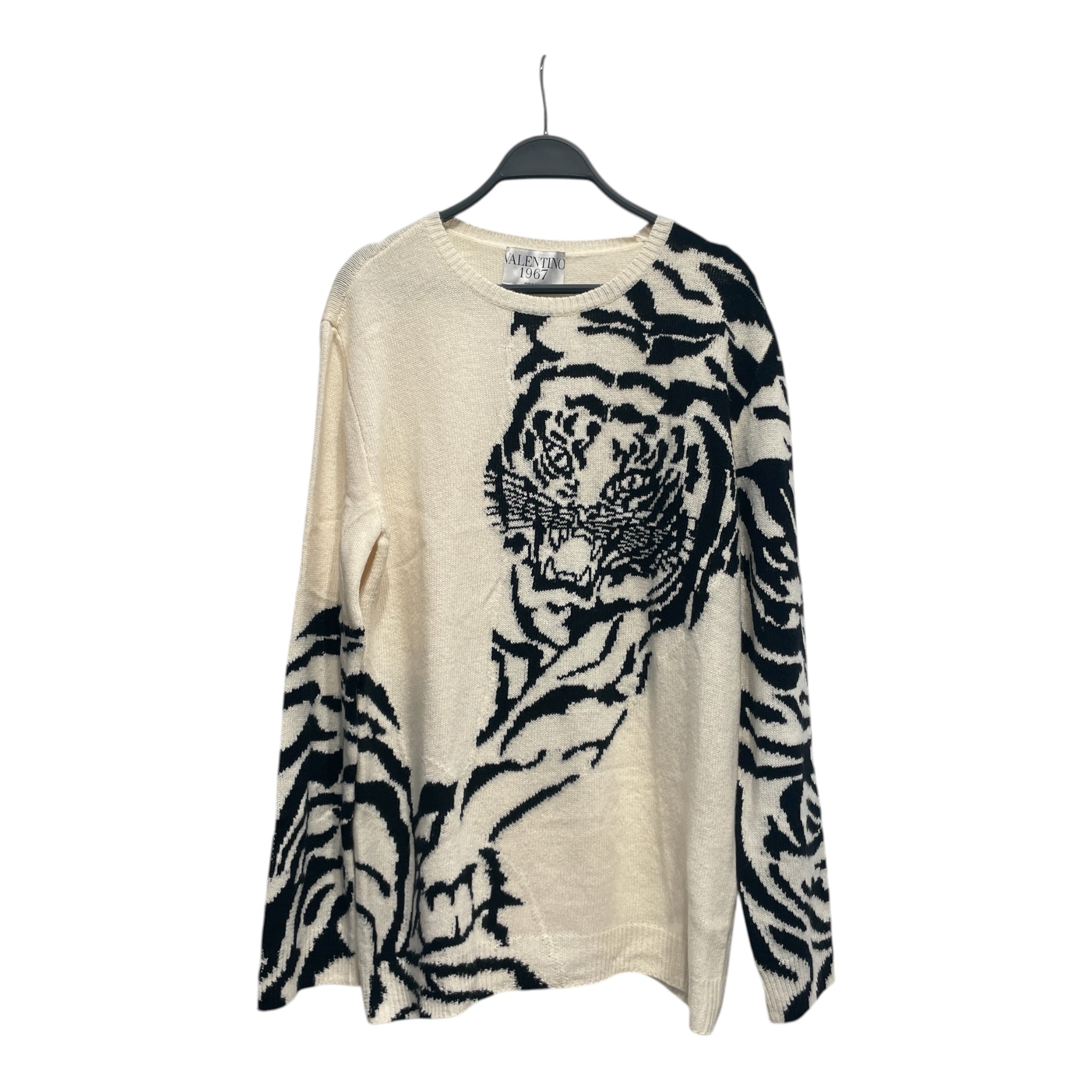 VALENTINO/Sweater/XL/Graphic/Cashmere/CRM/1967 TIGER view 1