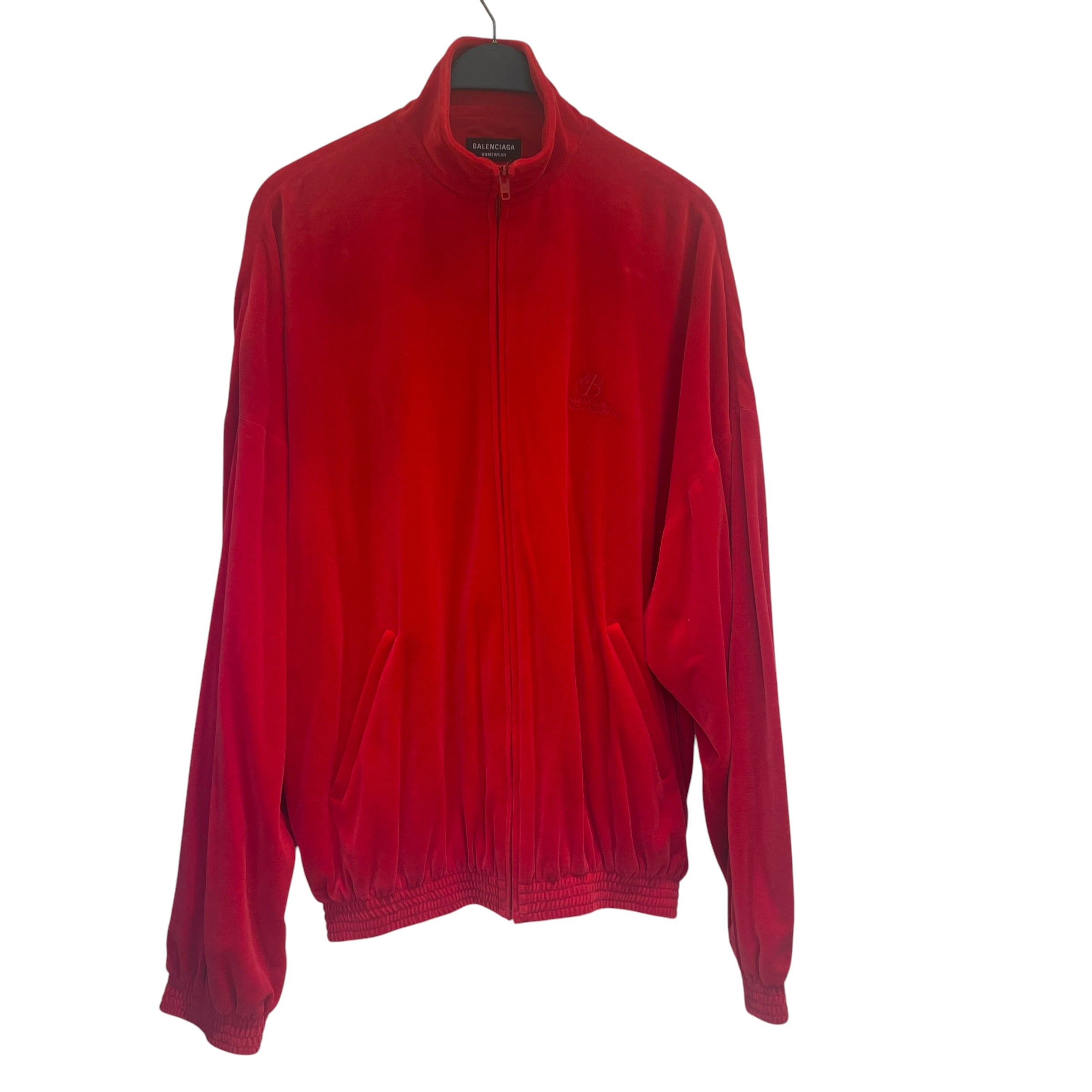 BALENCIAGA/Jacket/XS/Cotton/RED/hotels & resorts back view 1
