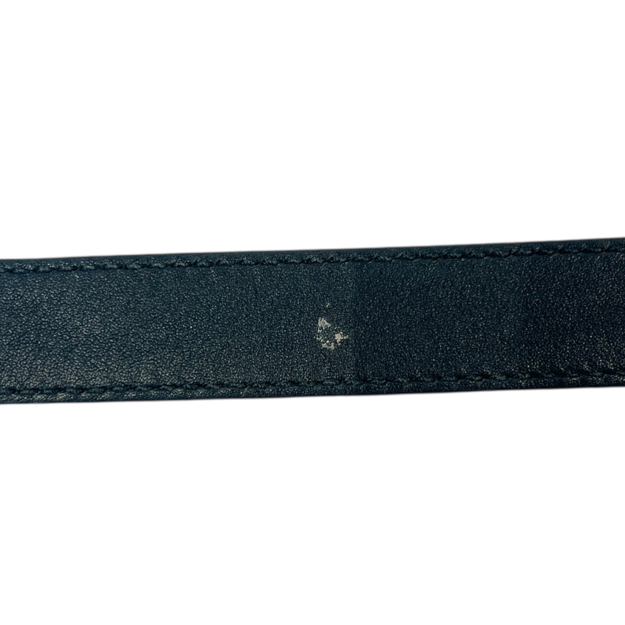 GUCCI/Belt/Leather/BLK/MARMONT SKINNY BELT view 7