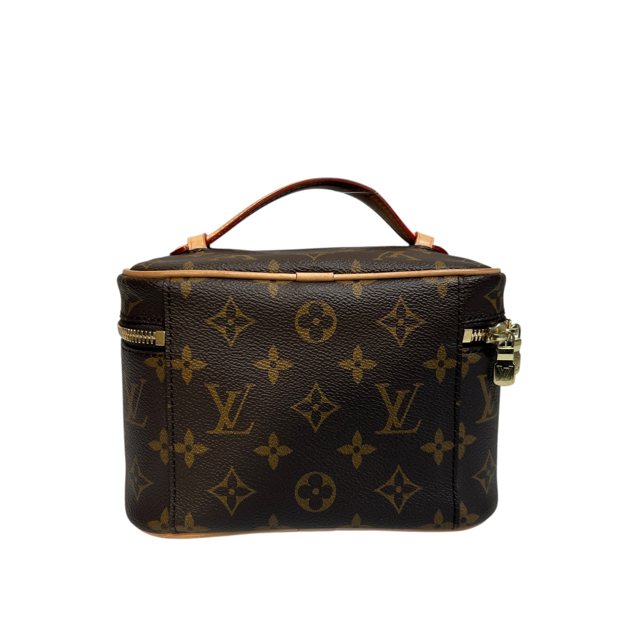 LOUIS VUITTON/Pouch/Graphic/Leather/BRW/nice vanity case mini view 2
