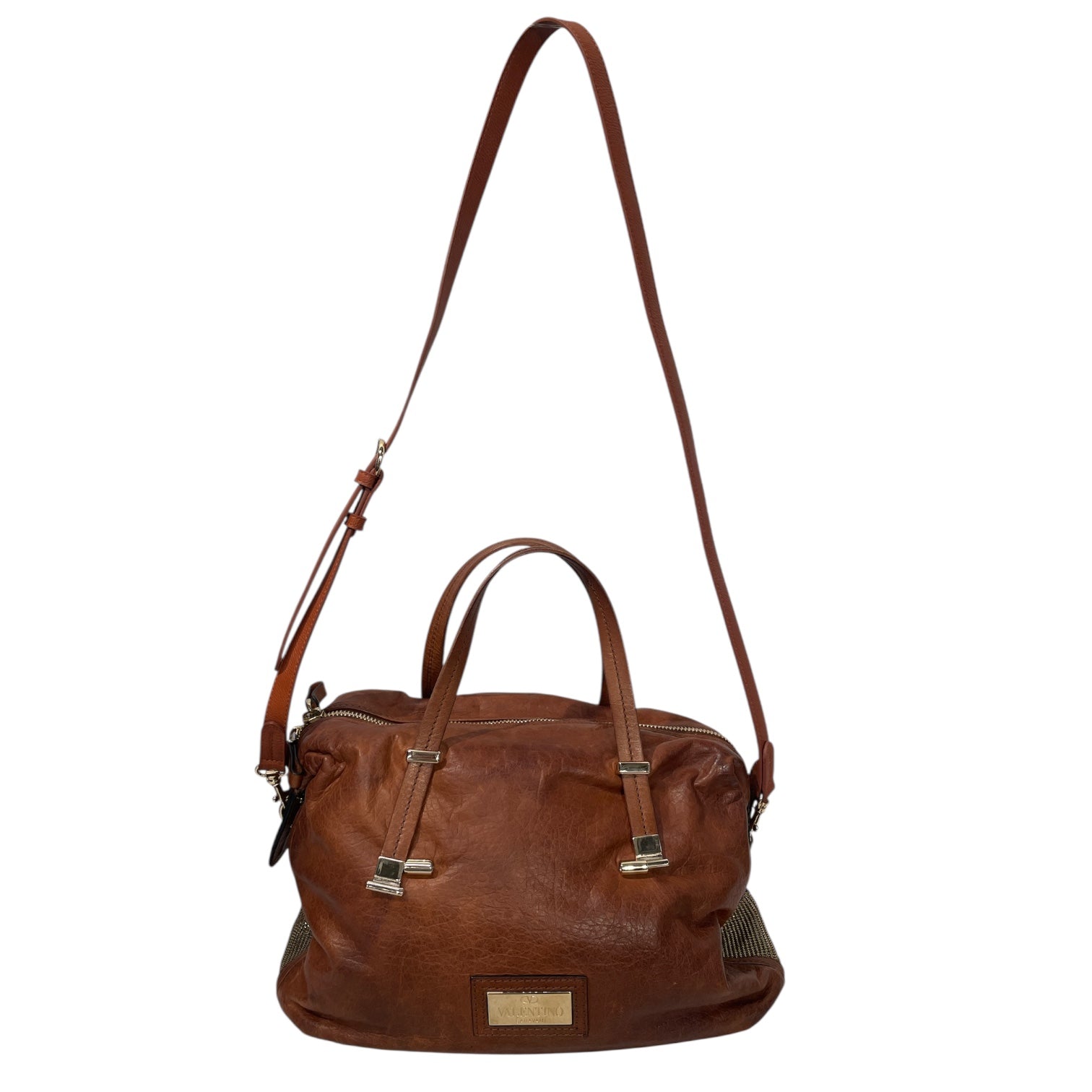 VALENTINO/Tote Bag/Leather/BRW/ view 1