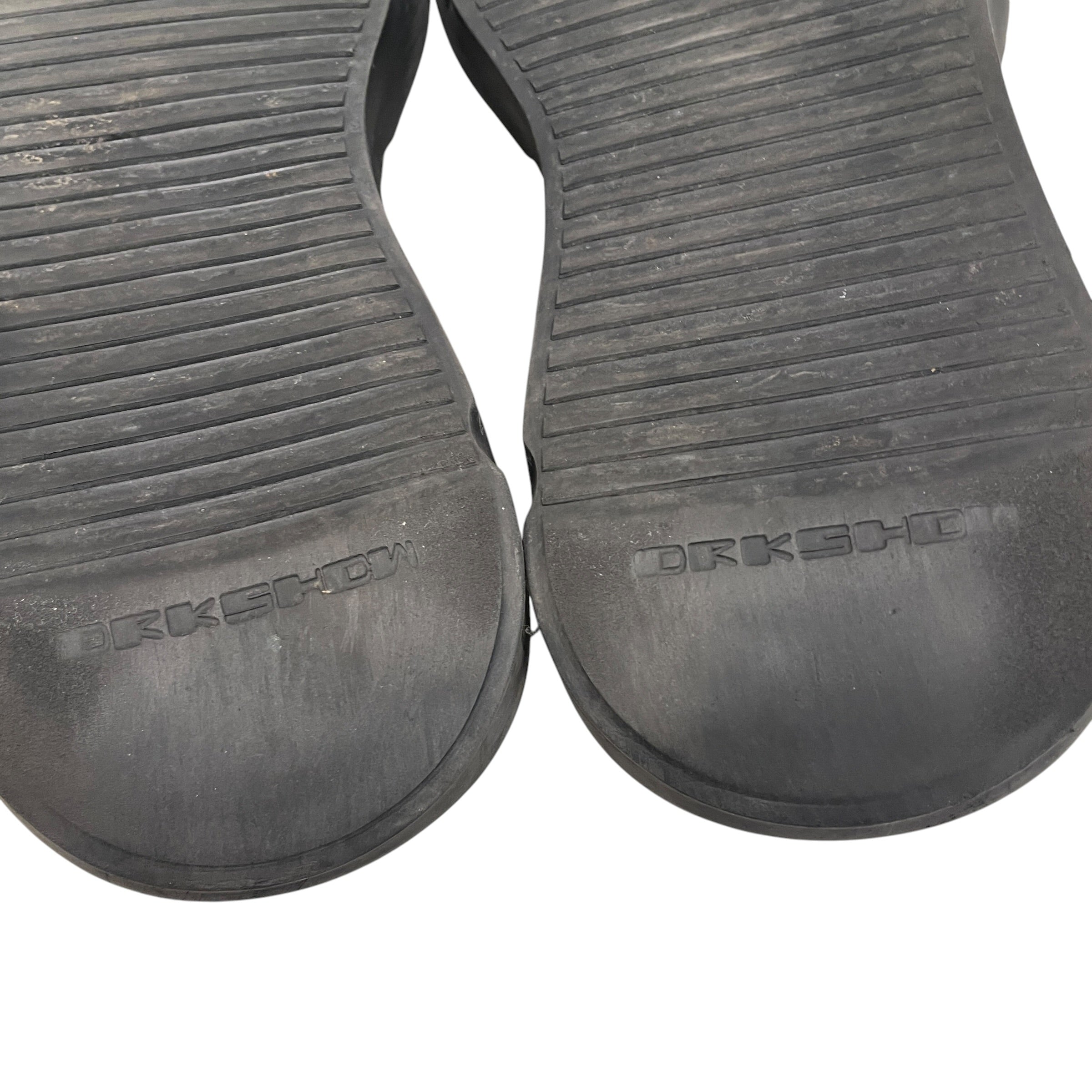 Rick Owens/Hi-Sneakers/EU 41/Leather/BLK/ABSTRACT RAMONE view 6