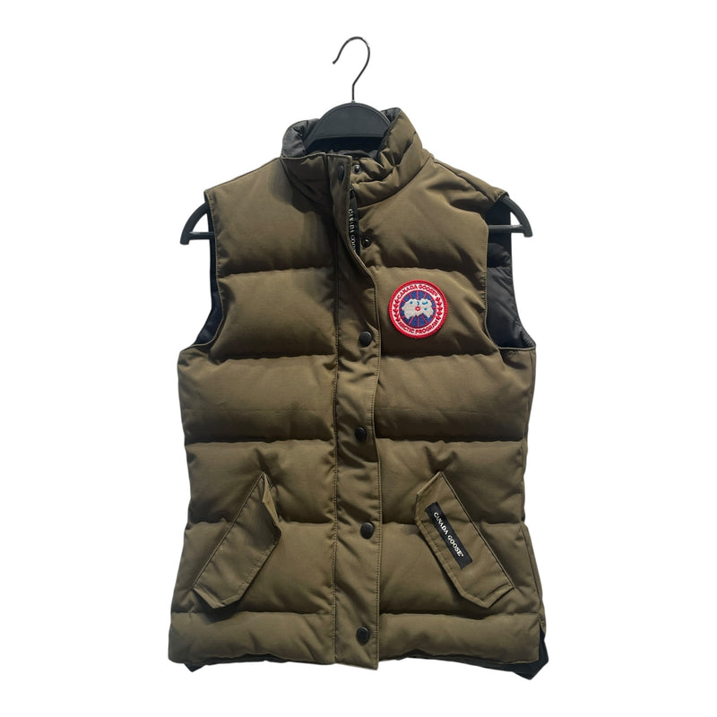 CANADA GOOSE/Puffer Vest/XXS/Polyester/GRN/