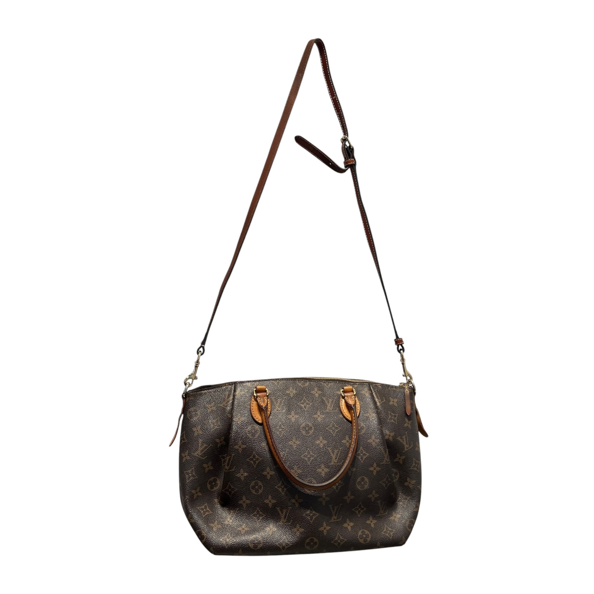 LOUIS VUITTON/Hand Bag/Monogram/Leather/BRW/Turenne MM view 2
