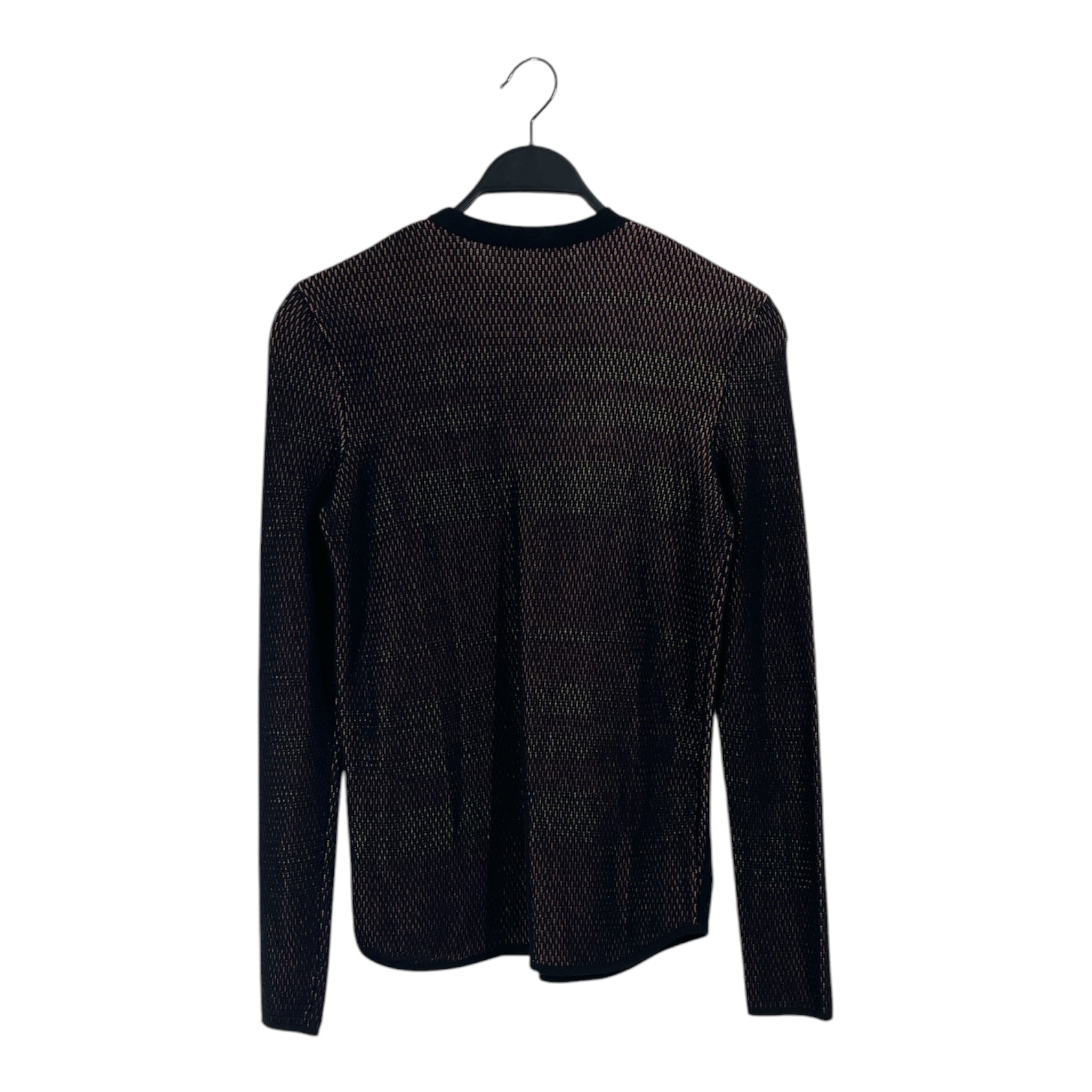 BALENCIAGA/Sweater/36/Rayon/BLK/NWT 2014 MOTO JERSEY MESH KNIT view 2