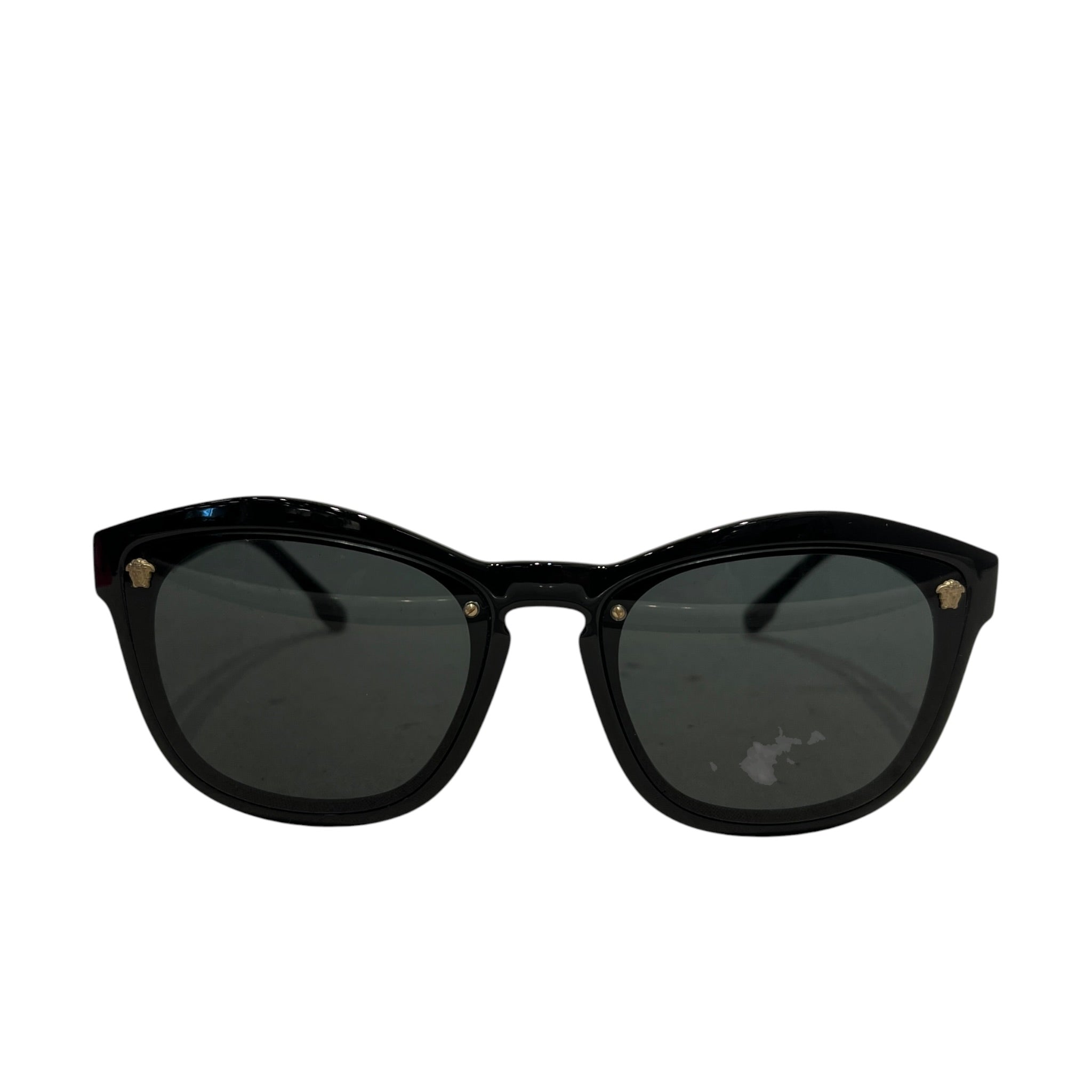 VERSACE/Sunglasses/Plastic/BLK/L's/MEDUSA GOLD view 1